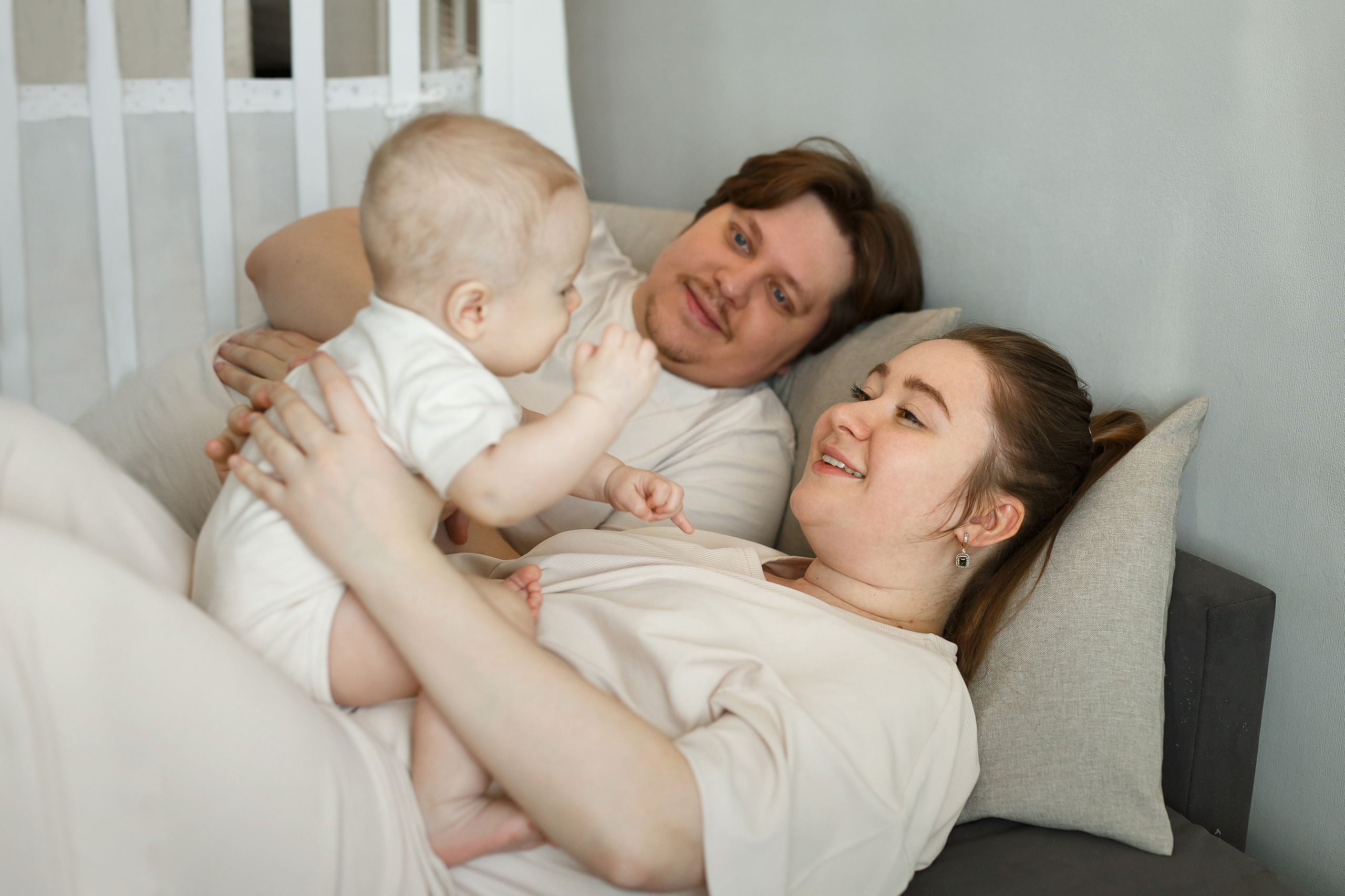 Домашние семейные съёмки. Семейный фотограф в Брянске Александра Щербакова