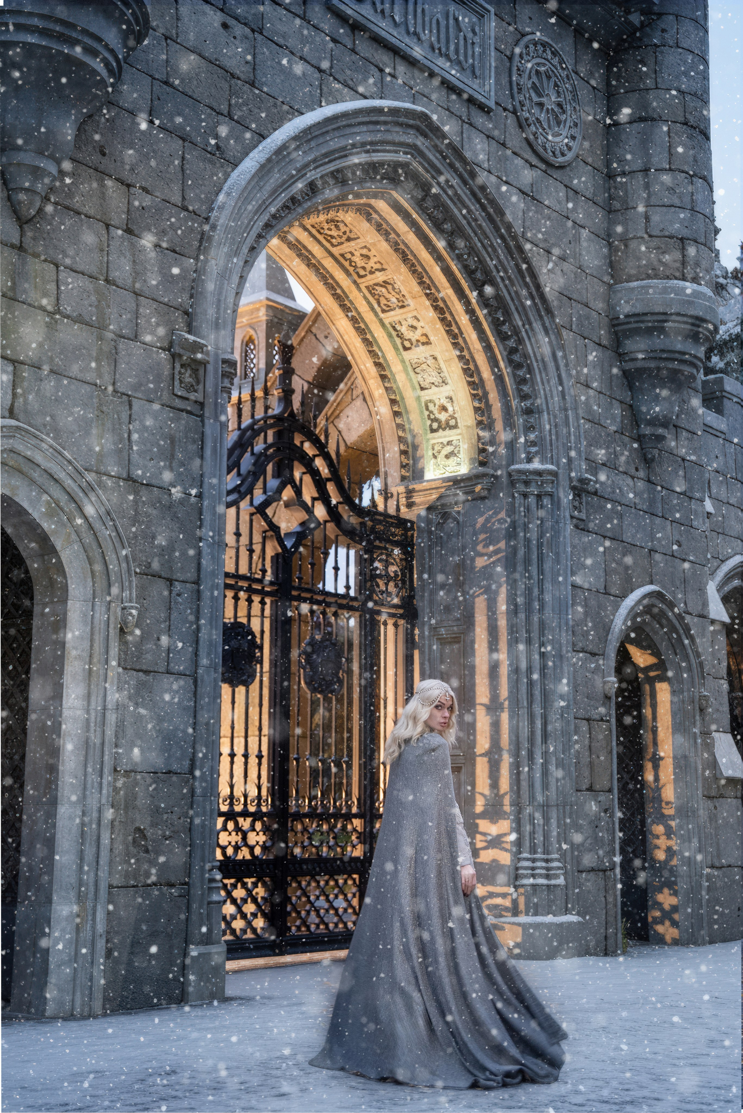 Новогодняя фотосессия в Замке Гарибальди. Фотограф Батурин Денис — Фотосессия в Замке Гарибальди