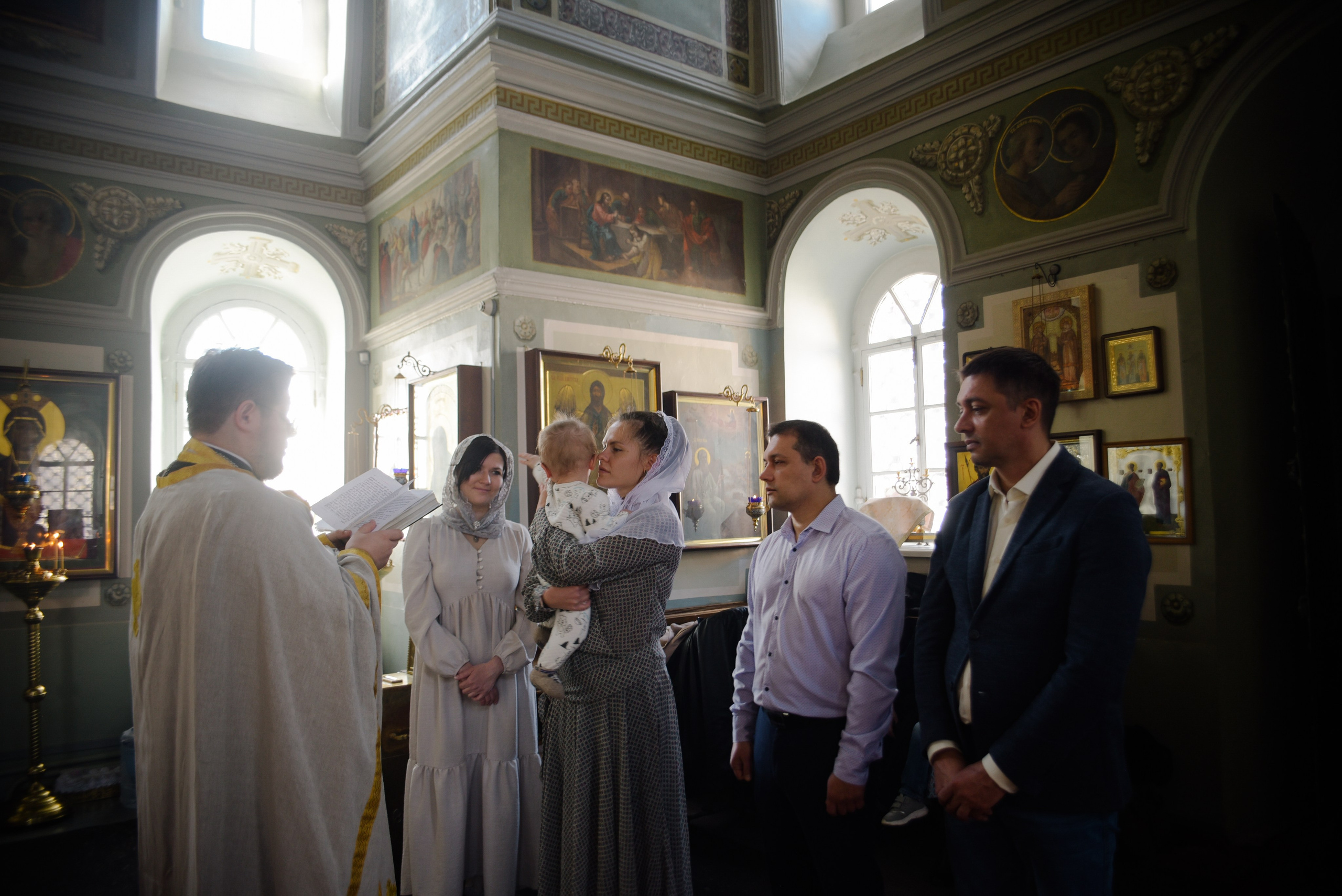 Крещение Алексея. Фотограф Лола Волна, город Москва