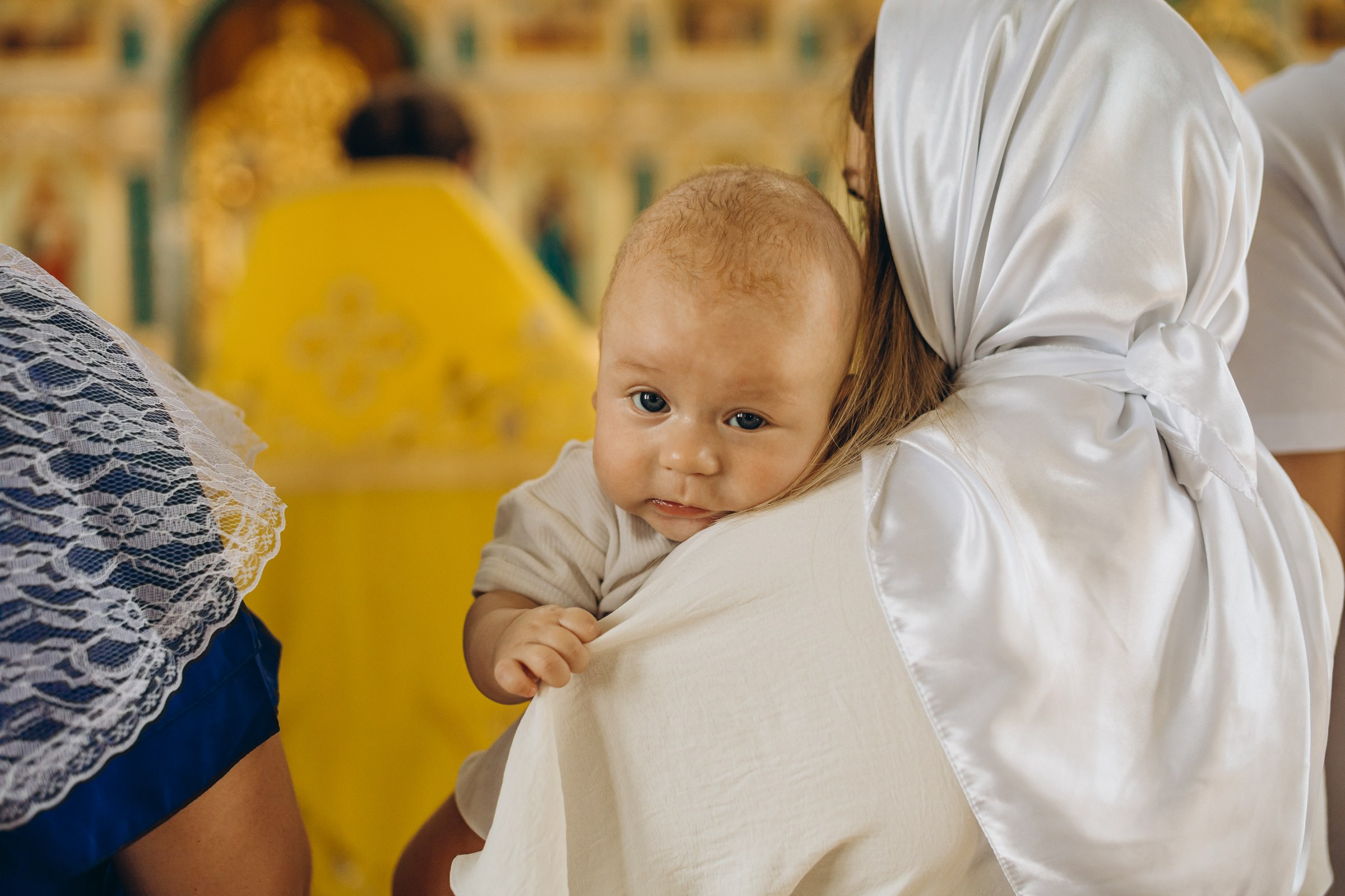 Крещение Мирона. Семейный фотограф в Волгодонске Краченцева Анна