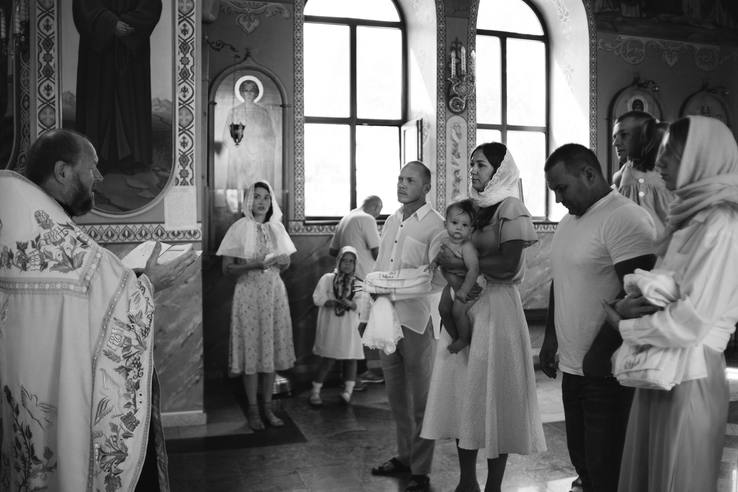 Крещение Варвары и Елизаветы. Семейный фотограф в Волгодонске Краченцева Анна