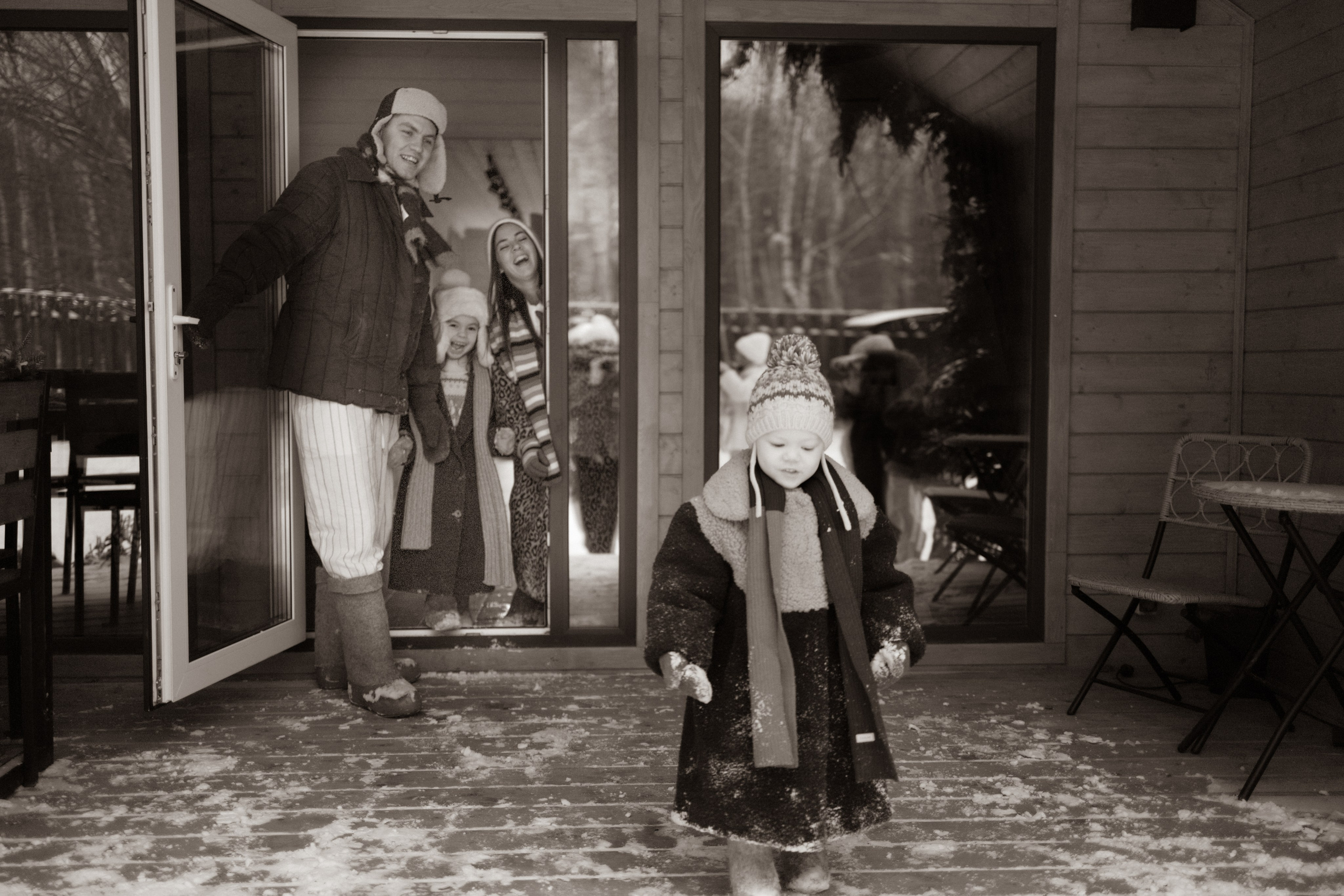 Зима в глэмпинге. Ваш фотограф