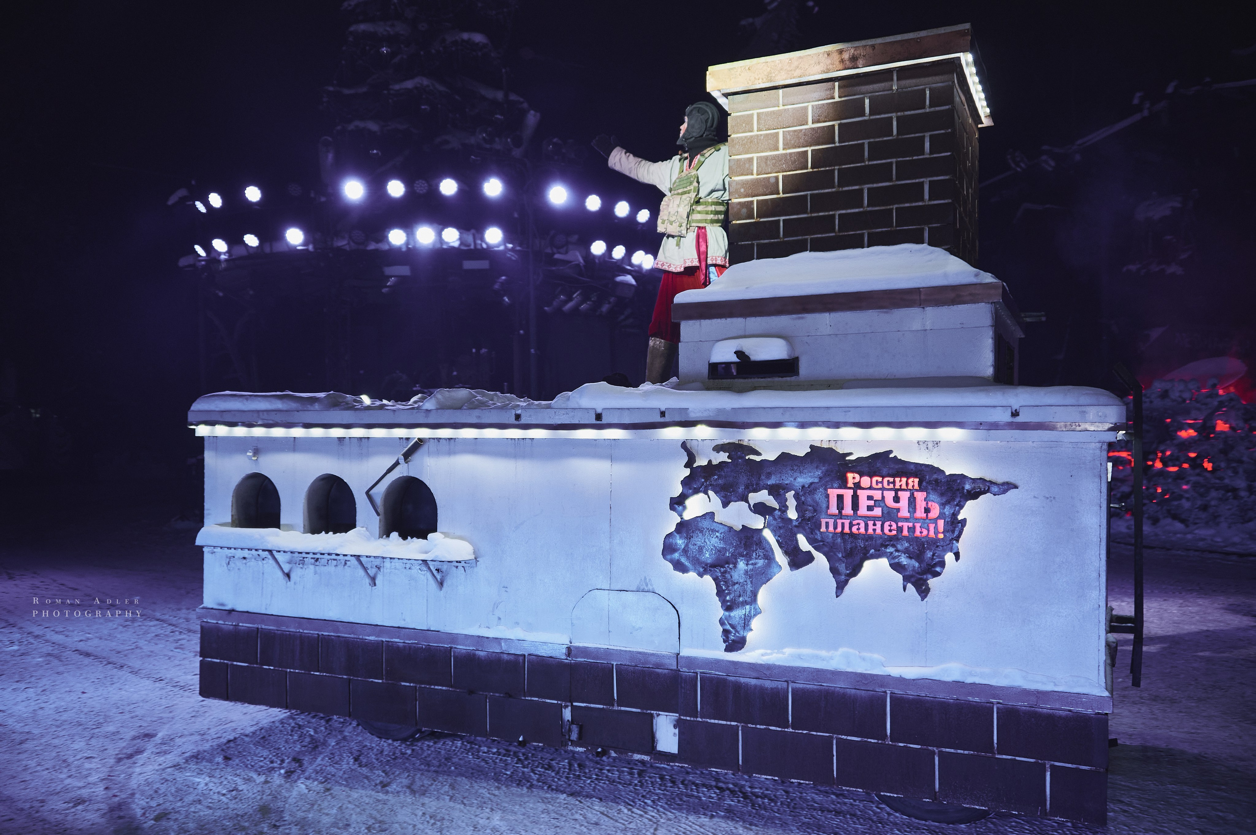 Новогодняя сказка от Ночных волков. Фотограф Роман Адлер