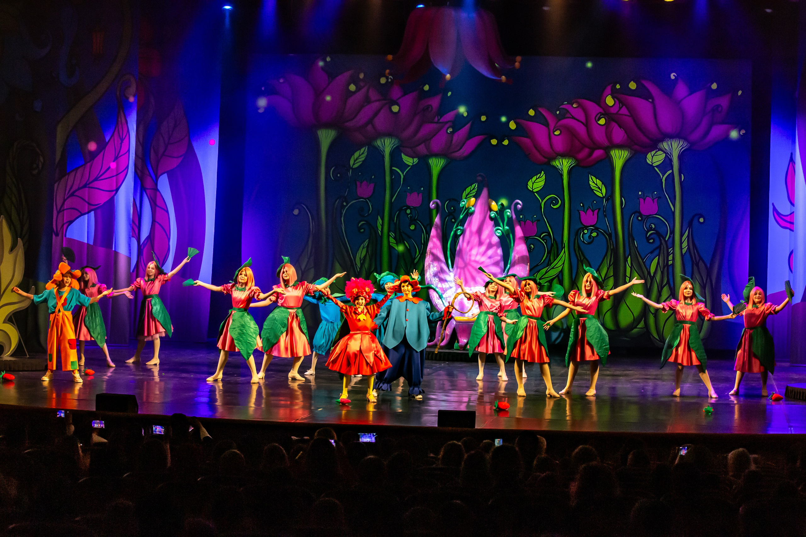 Мюзикл «Незнайка в царстве малюток» премьера Сочи солнышки и Сочи Соло. Фотограф в Сочи Юрий Шептаев