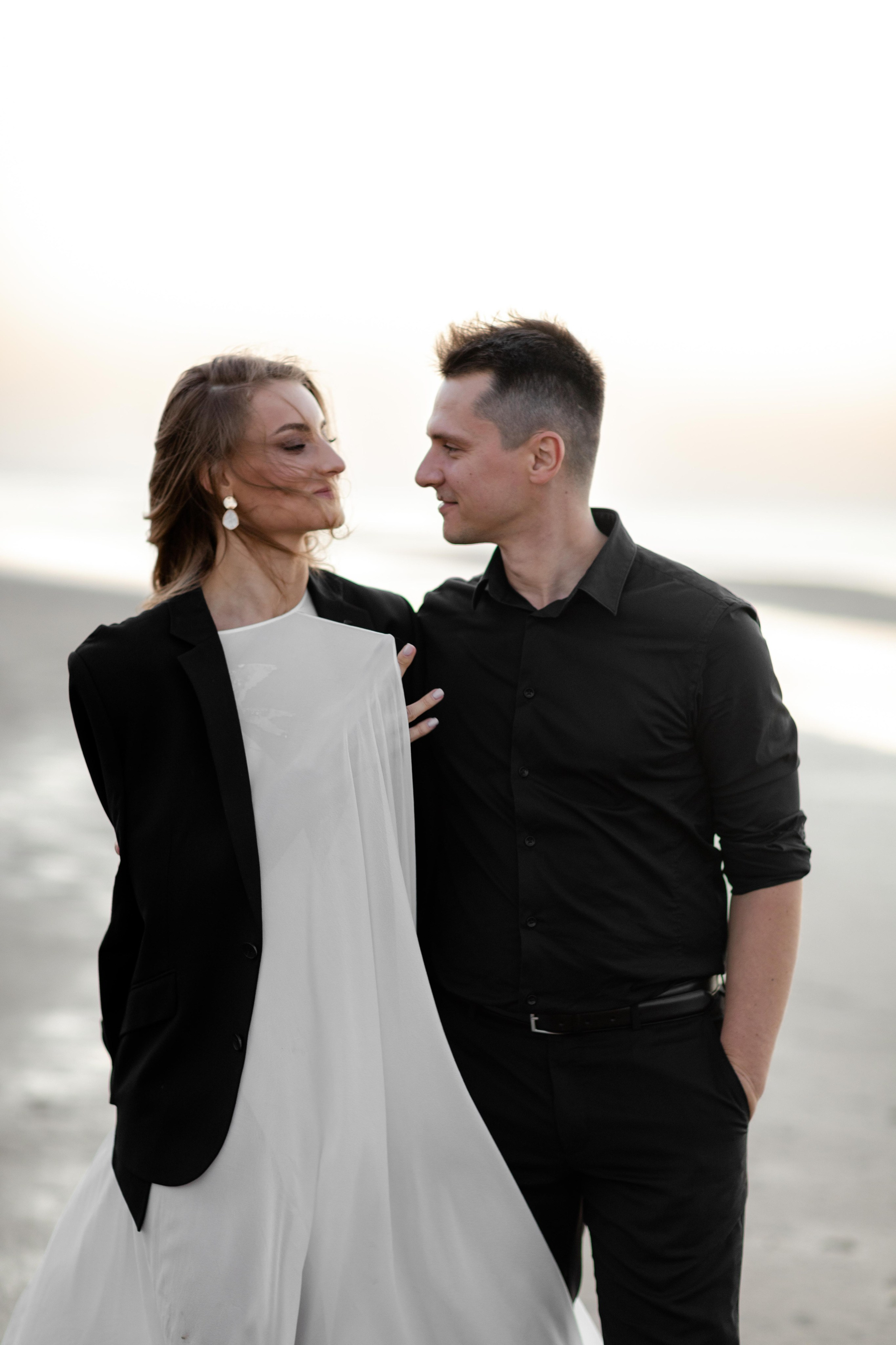 На берегу моря. Свадебный фотограф в Москве Топтыгин Иван