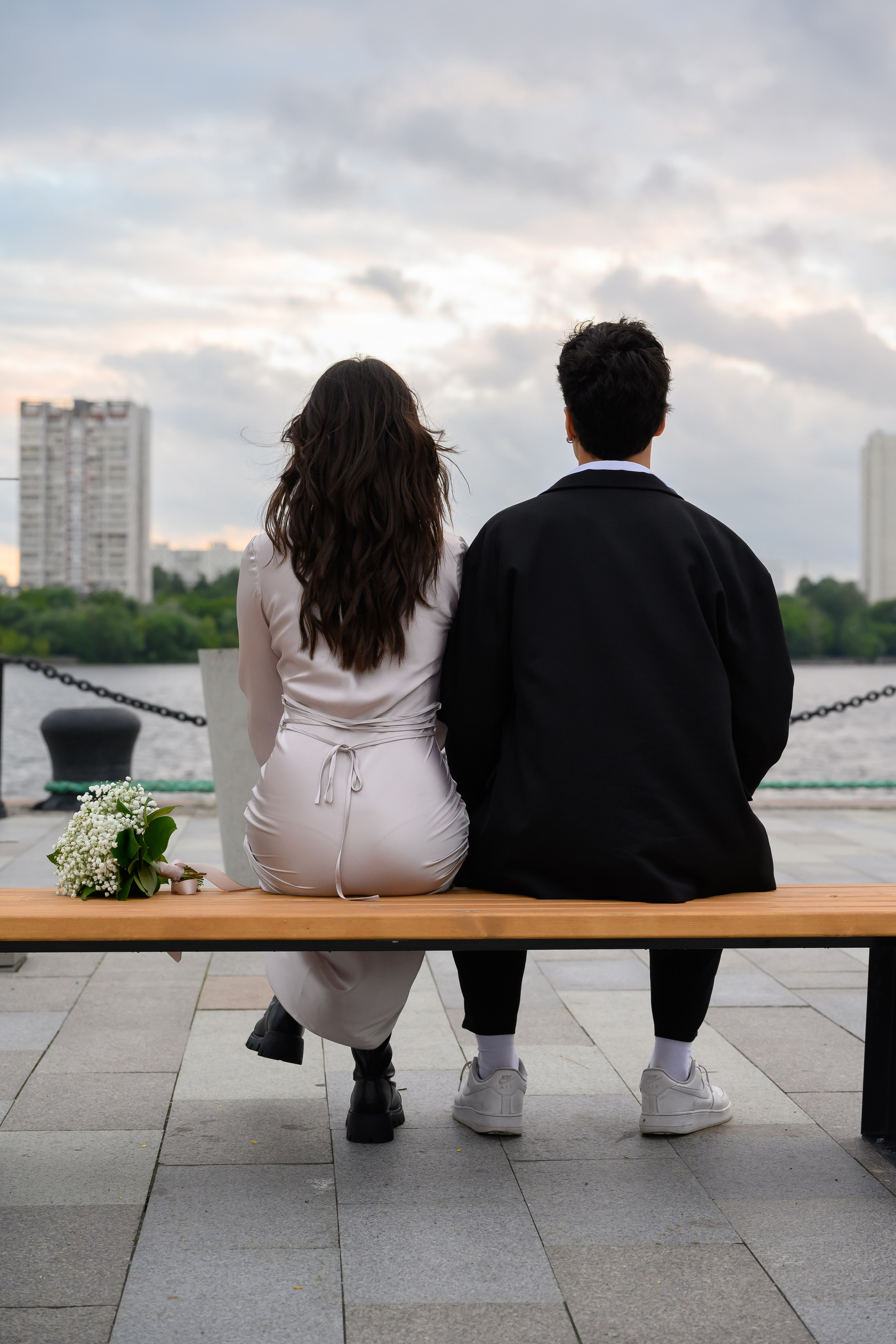 Свадебная прогулка на Речном Вокзале