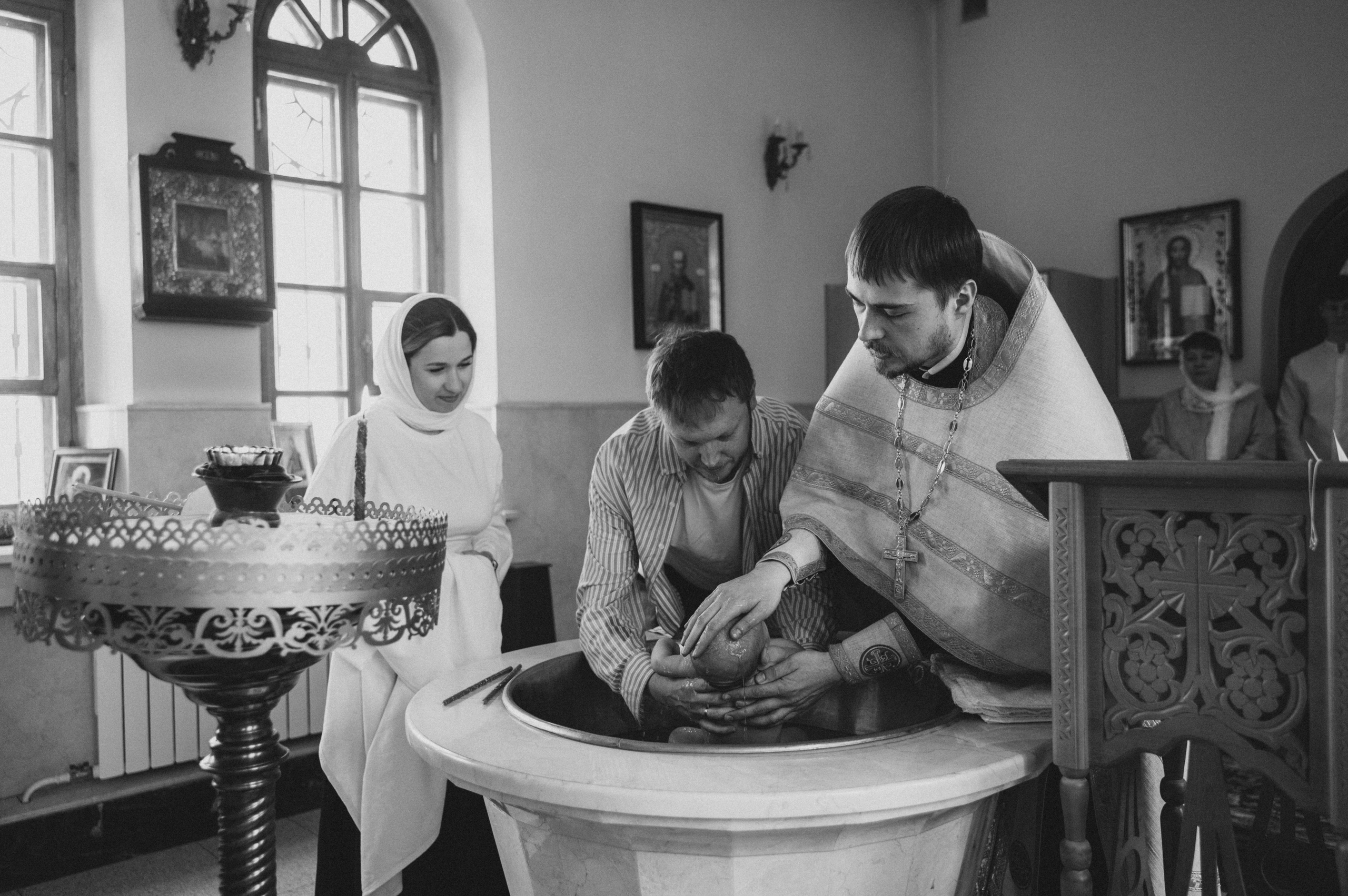 Крещение Артура (Храм Марии Магдалины). Семейный фотограф в Минске Дарья Дреко