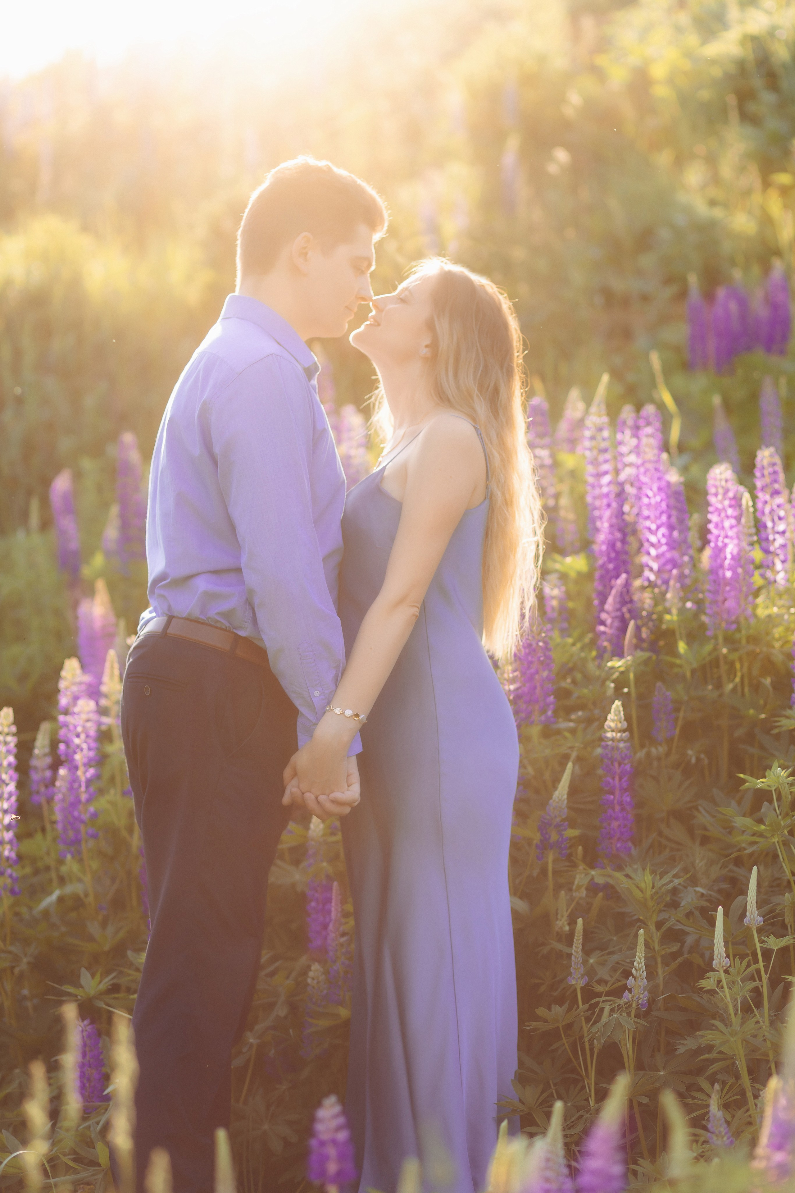 Фотосессия в люпинах. Зотова Алена — семейный и женский фотограф в Зеленограде