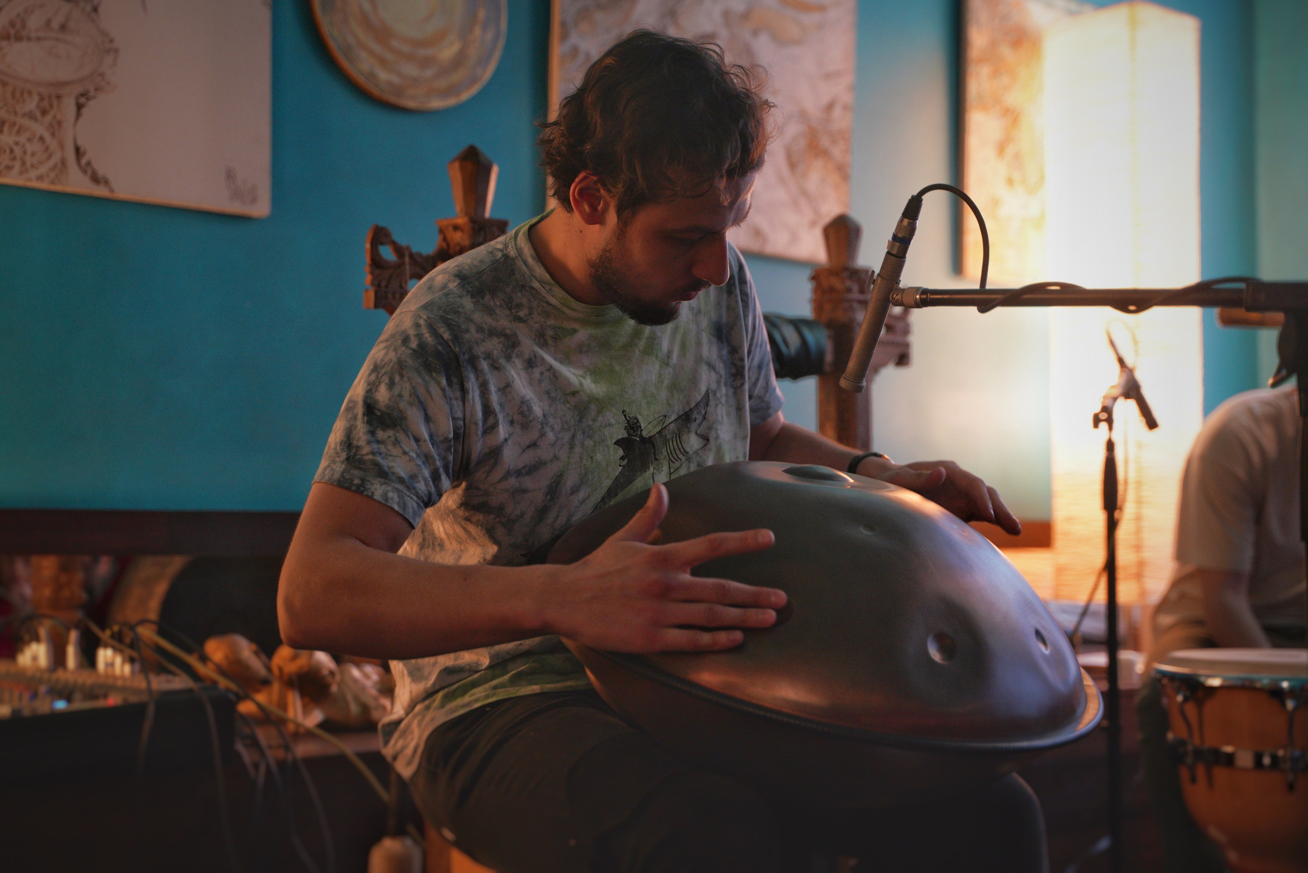 Выступление Forest jam project в Открытом в чайной Чаван. Портретный и репортажный фотограф Наталья Горобец