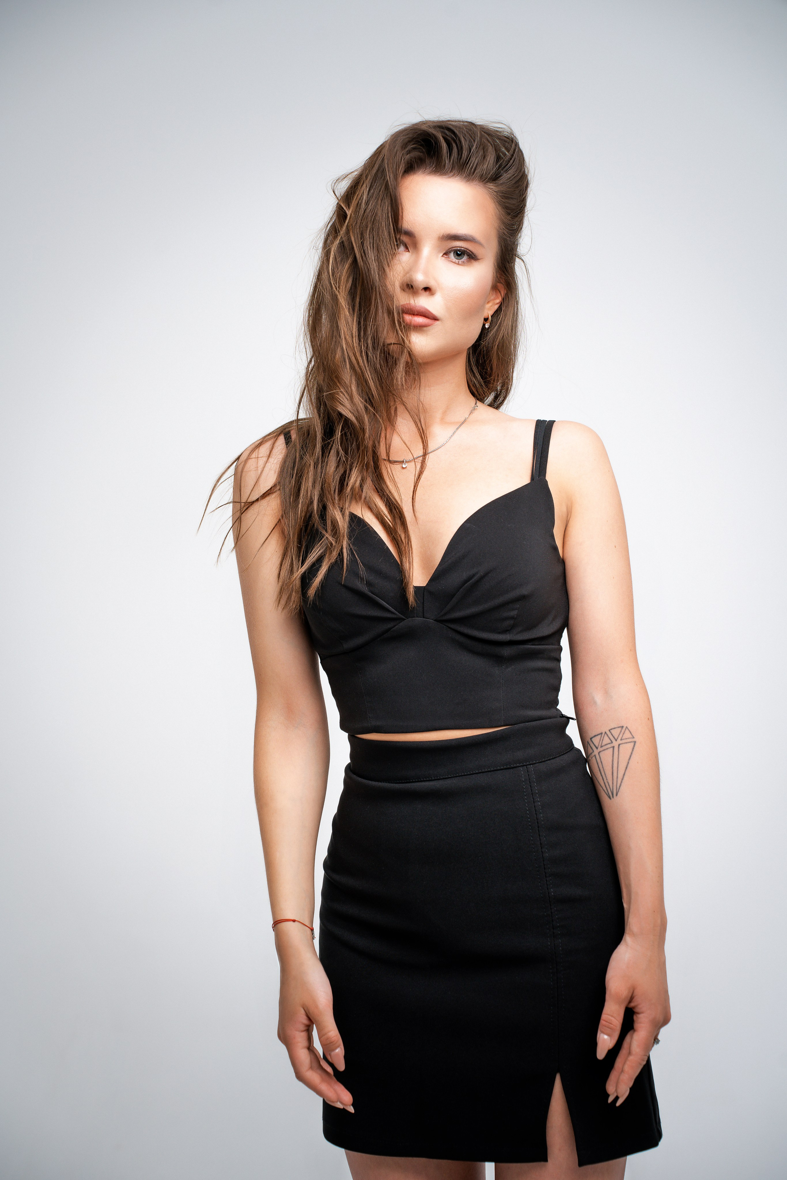 Женская фотосессия в фотостудии