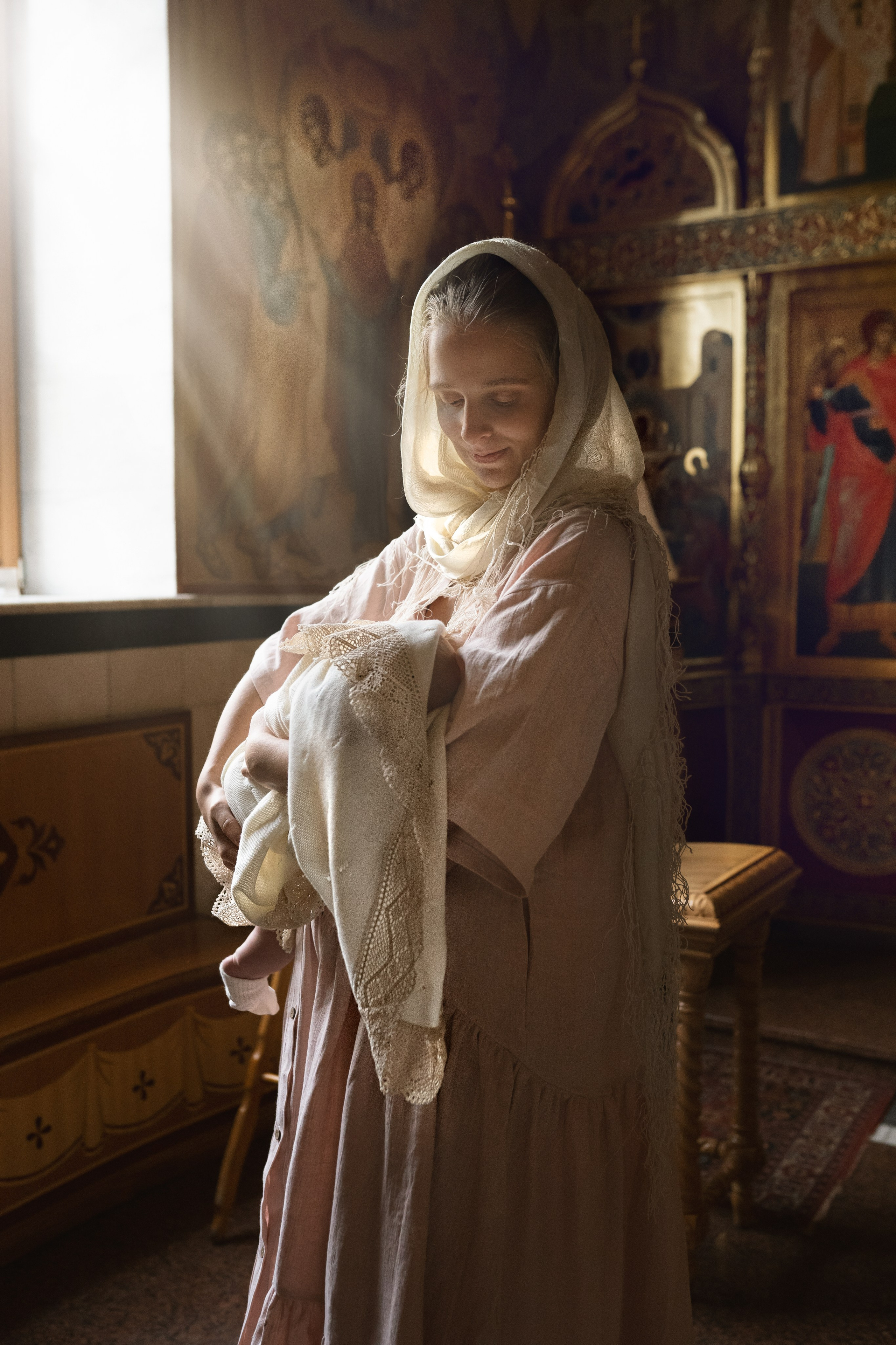 Крещение. Семейный и детский фотограф. М ария Гранкина