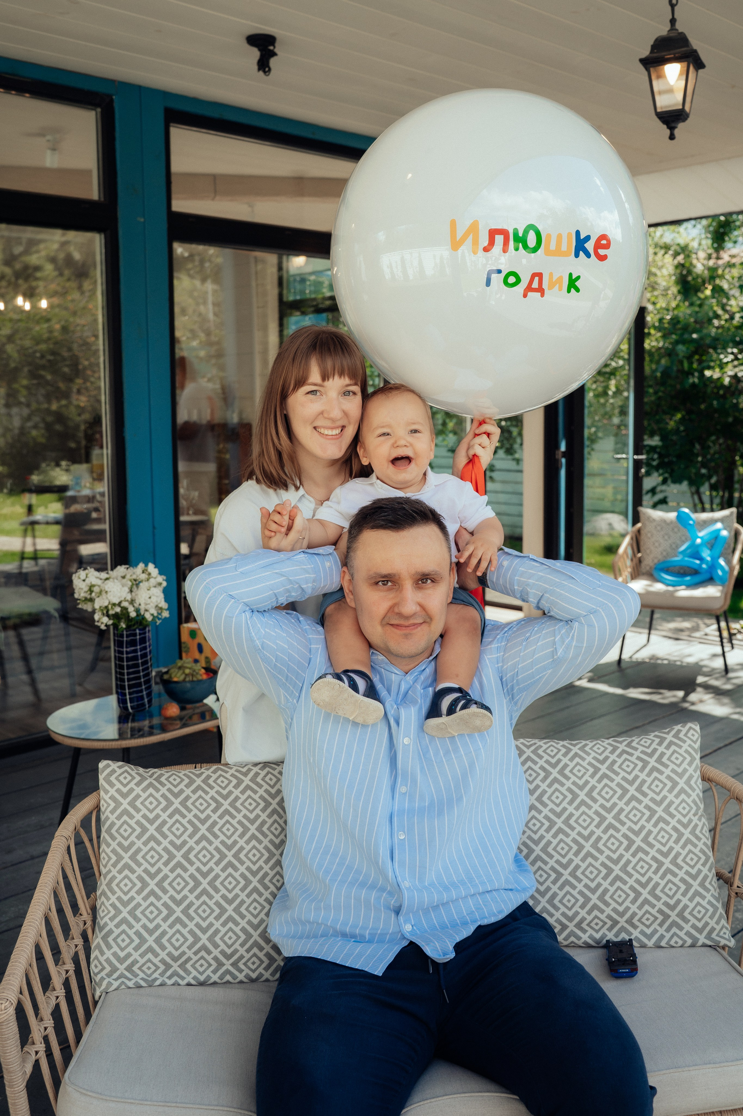 1 годик Илюше. Семейный фотограф • Домашние съемки в Нижнем Новгороде