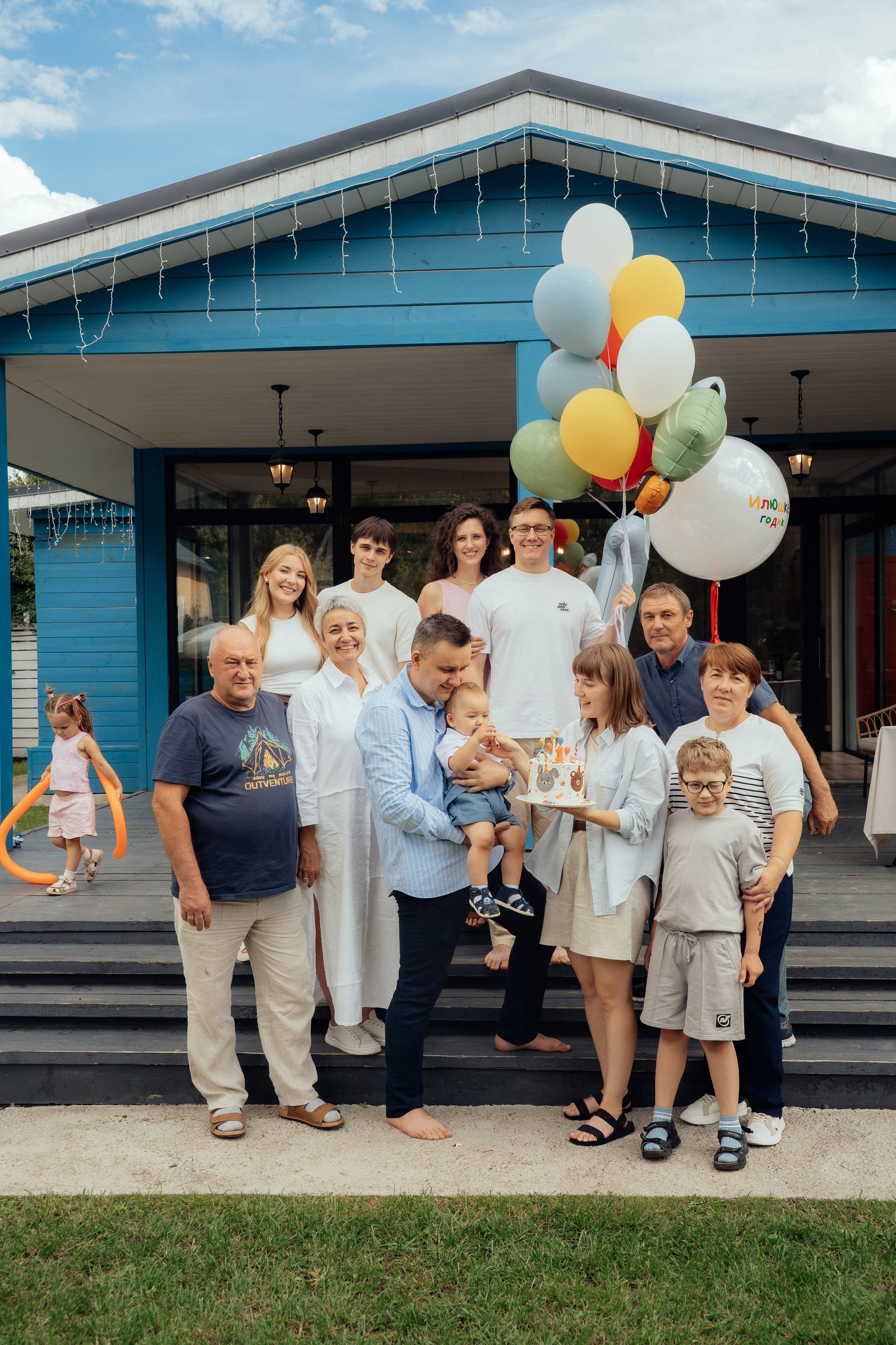 1 годик Илюше. Семейный фотограф • Домашние съемки в Нижнем Новгороде