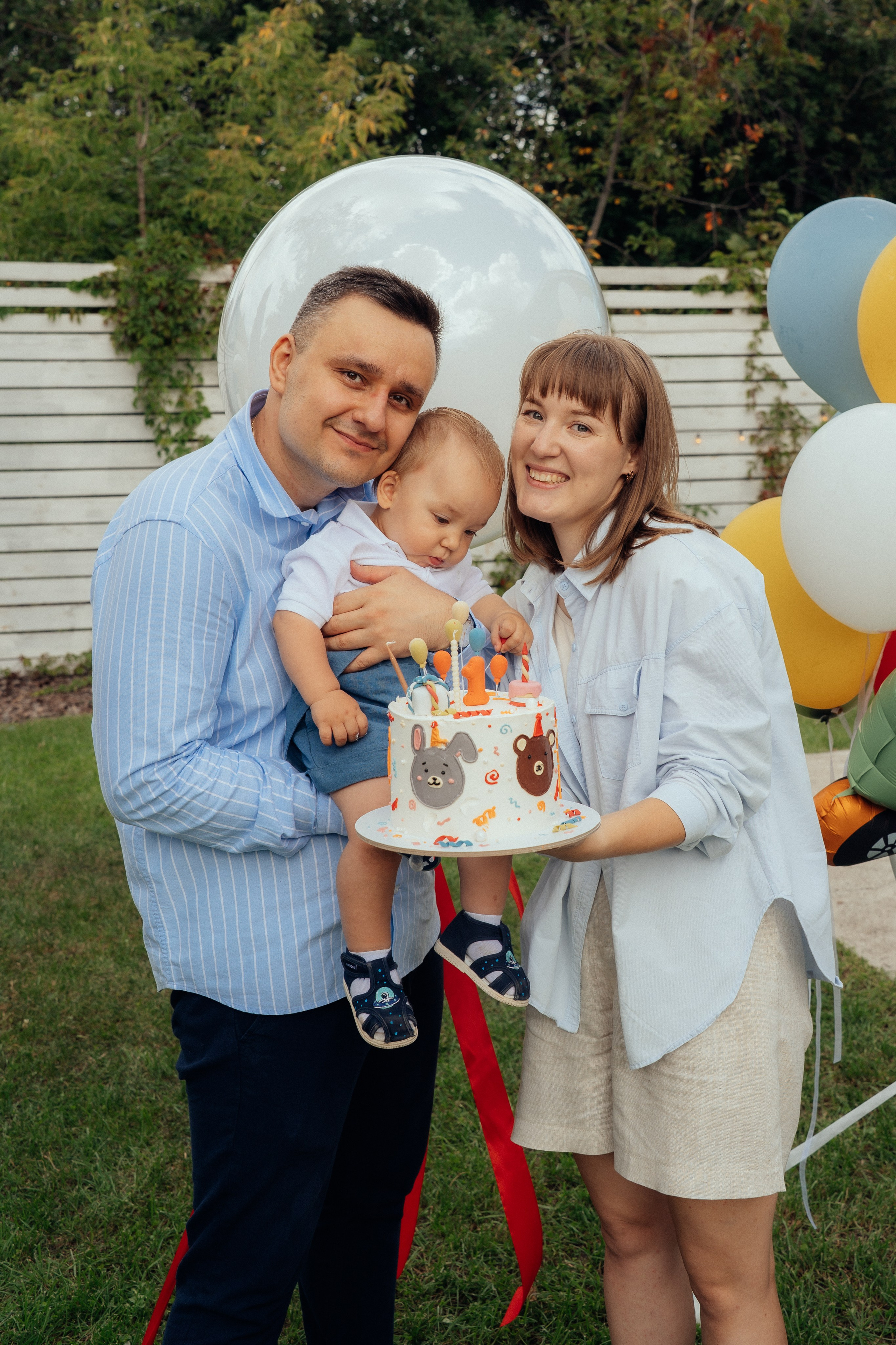 1 годик Илюше. Семейный фотограф • Домашние съемки в Нижнем Новгороде
