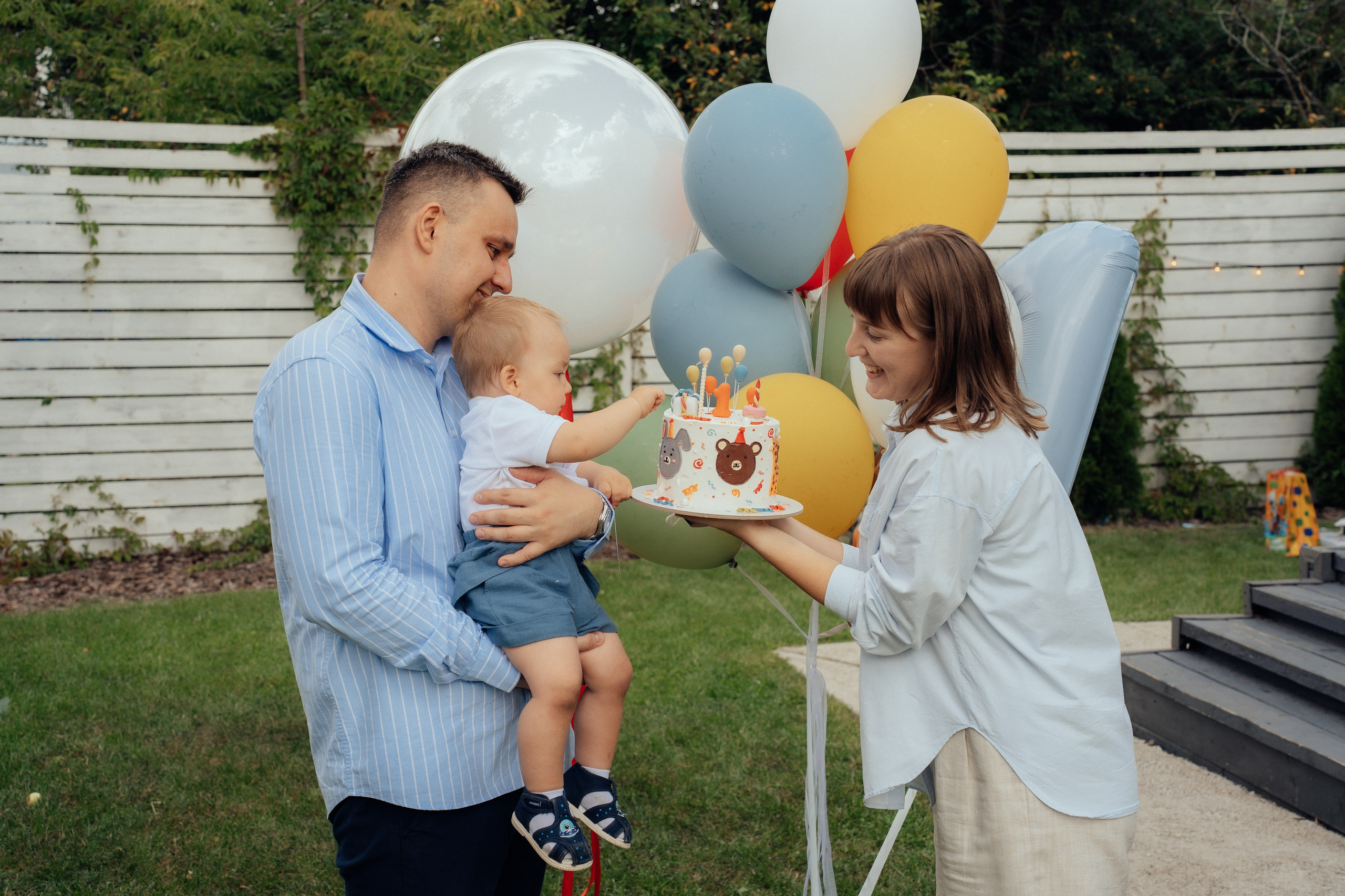 1 годик Илюше. Семейный фотограф • Домашние съемки в Нижнем Новгороде
