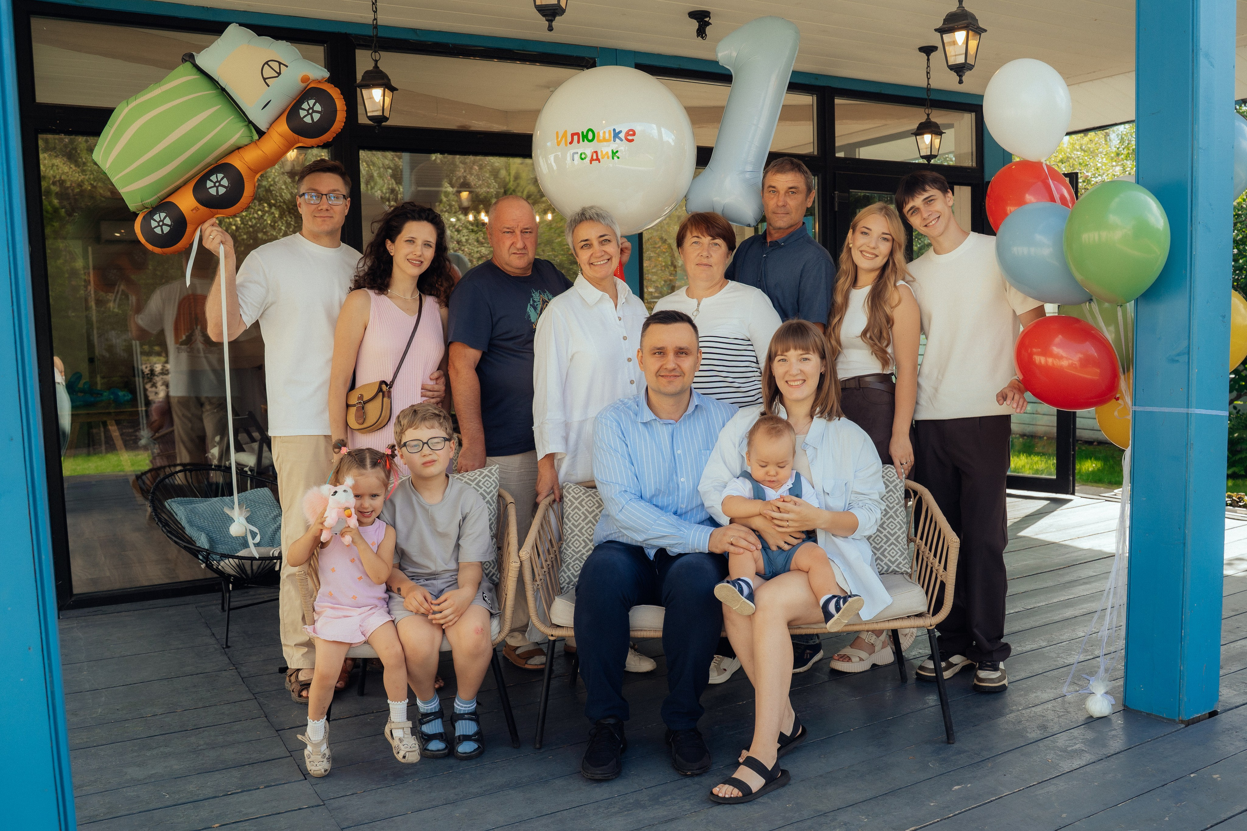 1 годик Илюше. Семейный фотограф • Домашние съемки в Нижнем Новгороде