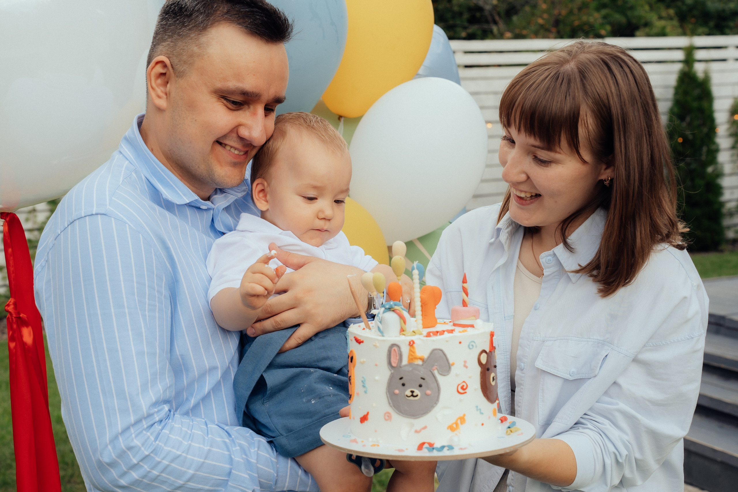 1 годик Илюше. Семейный фотограф • Домашние съемки в Нижнем Новгороде