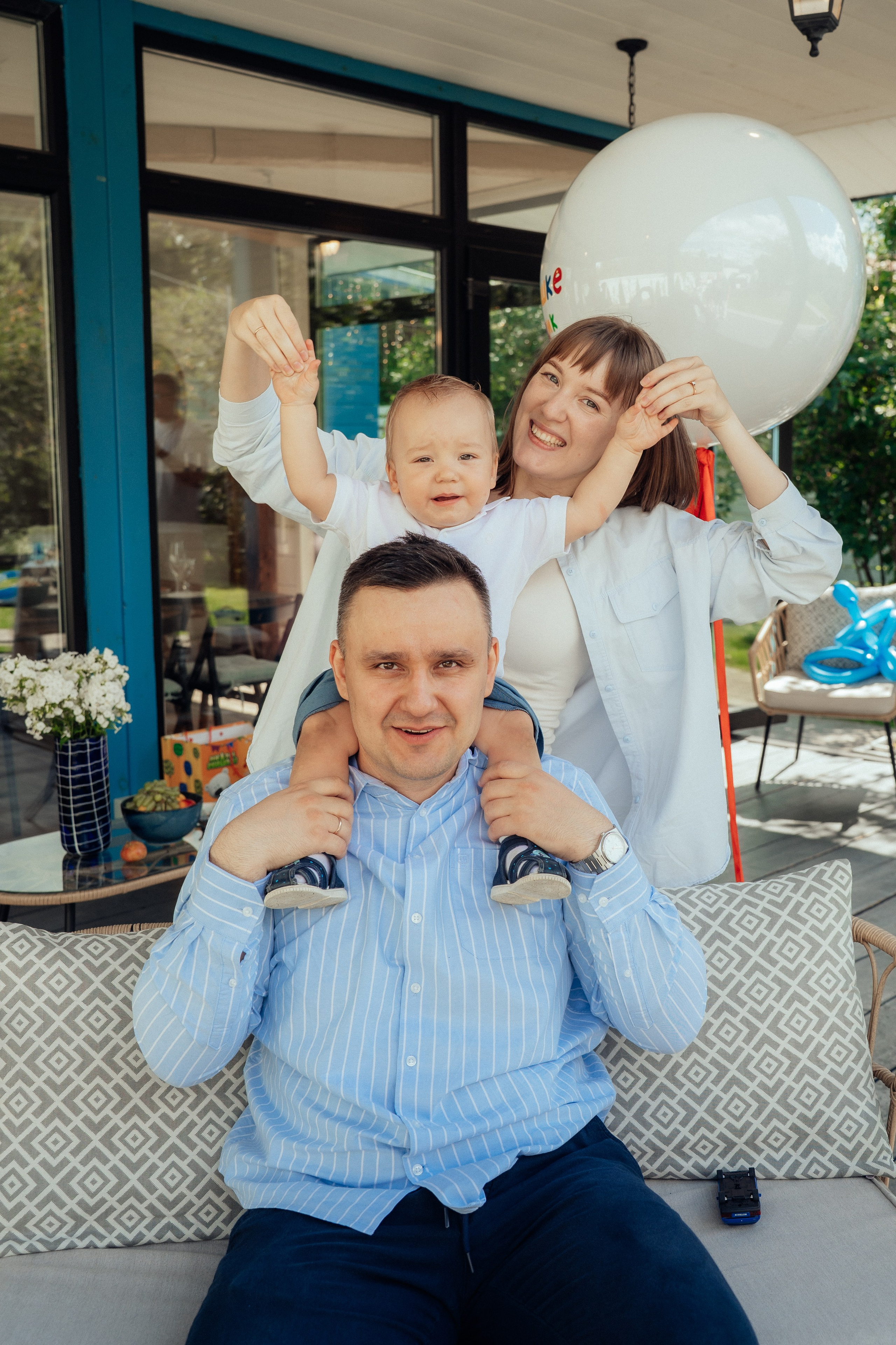 1 годик Илюше. Семейный фотограф • Домашние съемки в Нижнем Новгороде