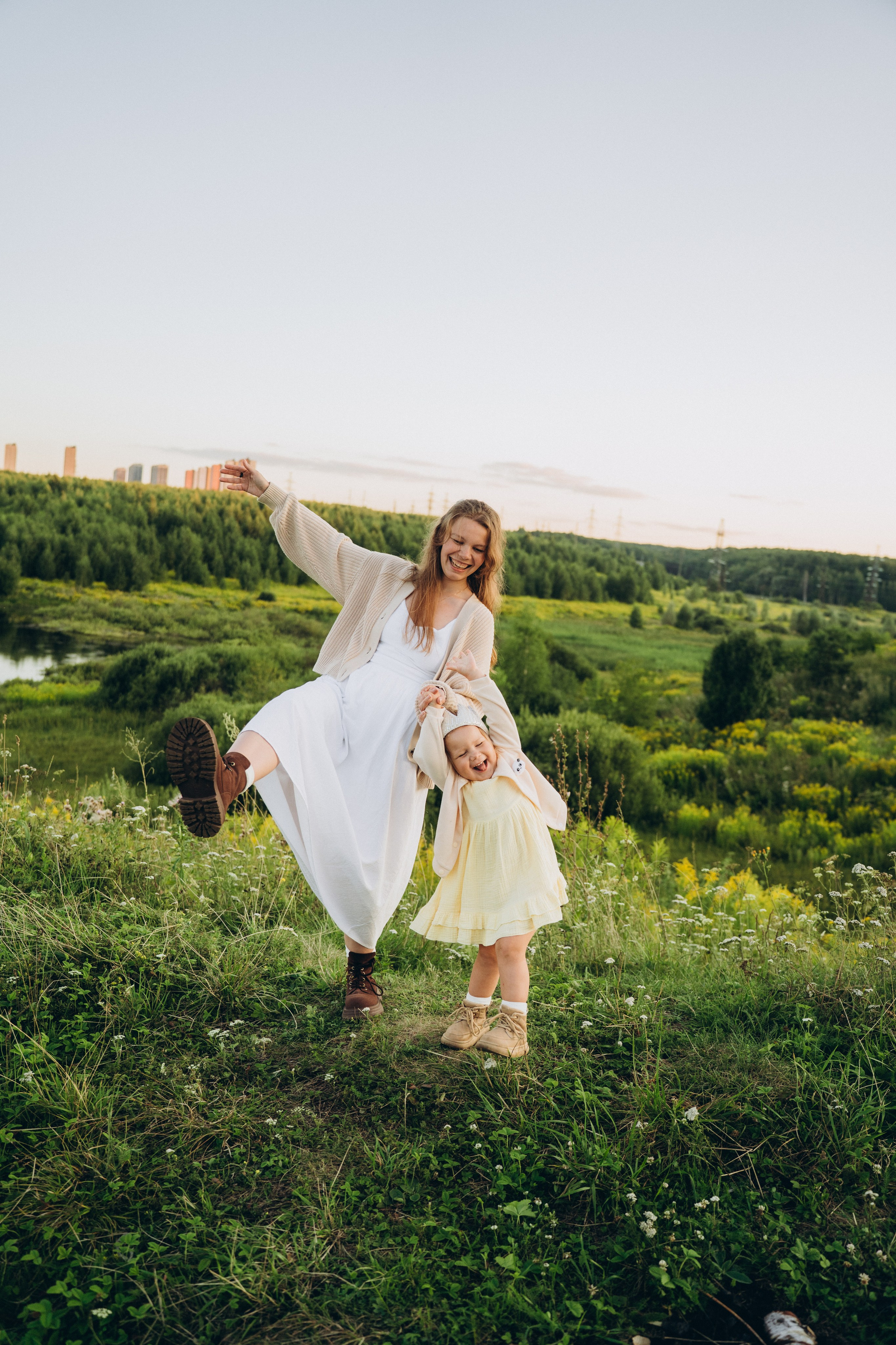 Даша и Василиса. Семейный фотограф • Домашние съемки в Нижнем Новгороде
