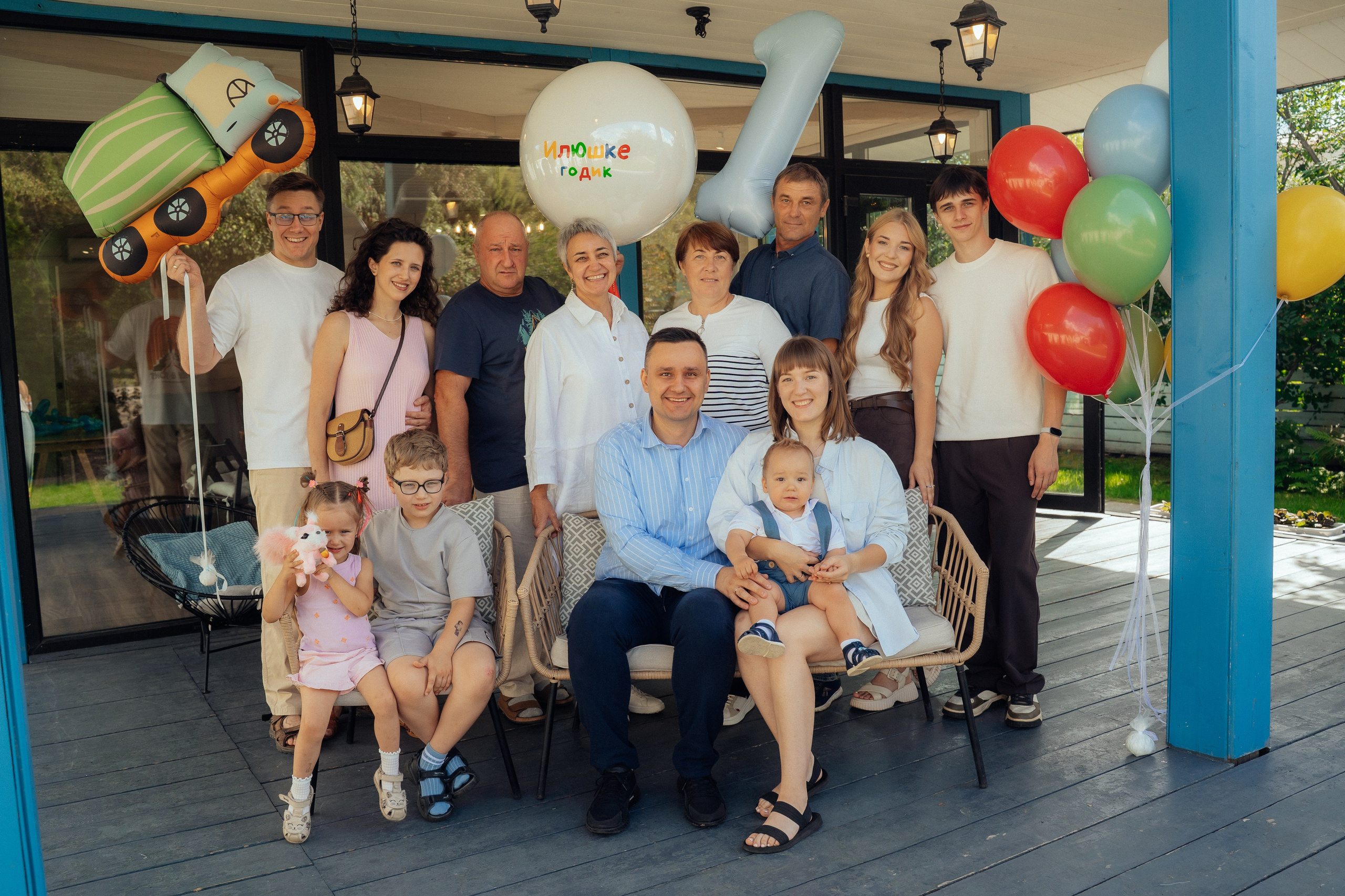 1 годик Илюше. Семейный фотограф • Домашние съемки в Нижнем Новгороде