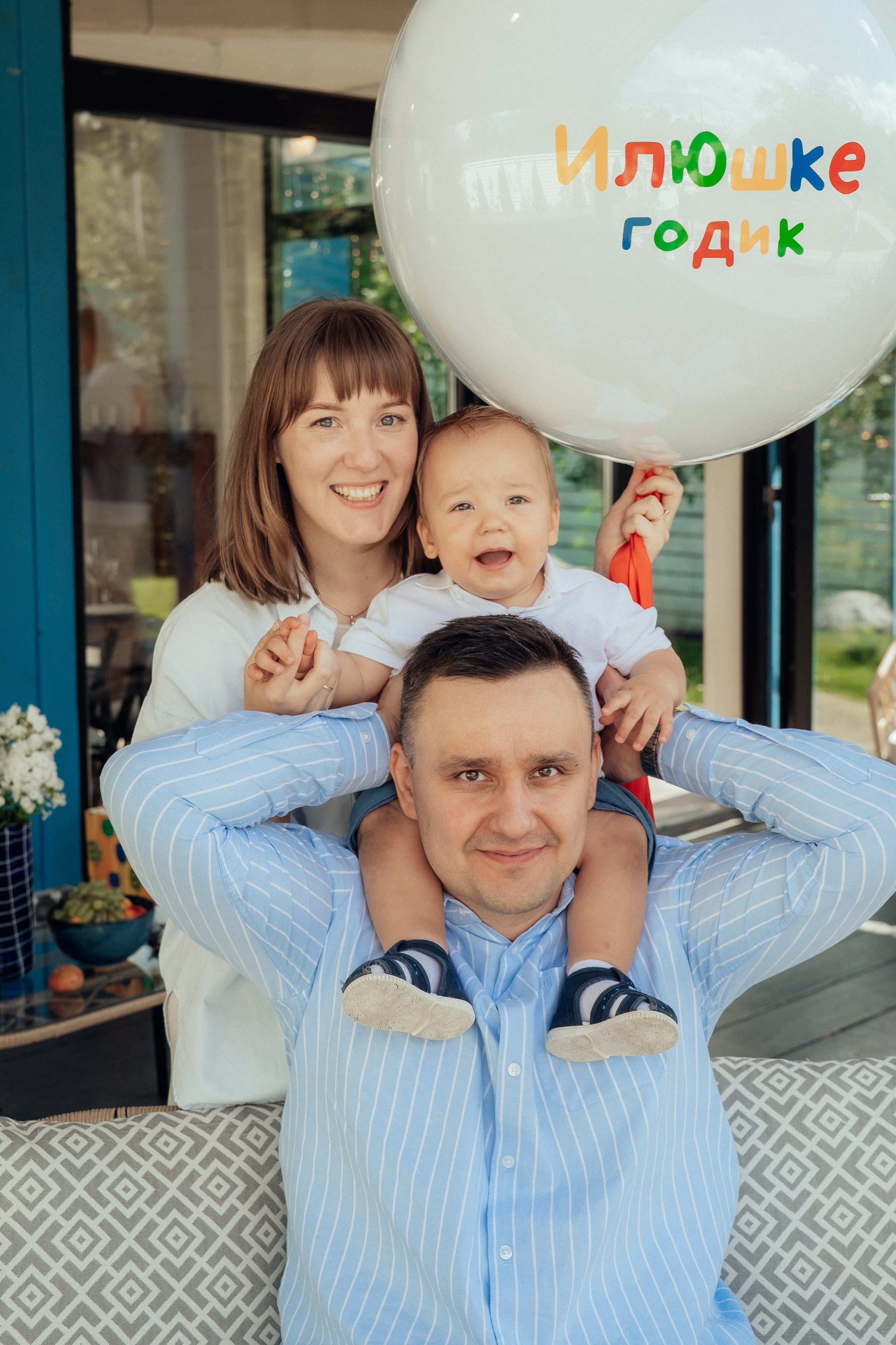 1 годик Илюше. Семейный фотограф • Домашние съемки в Нижнем Новгороде