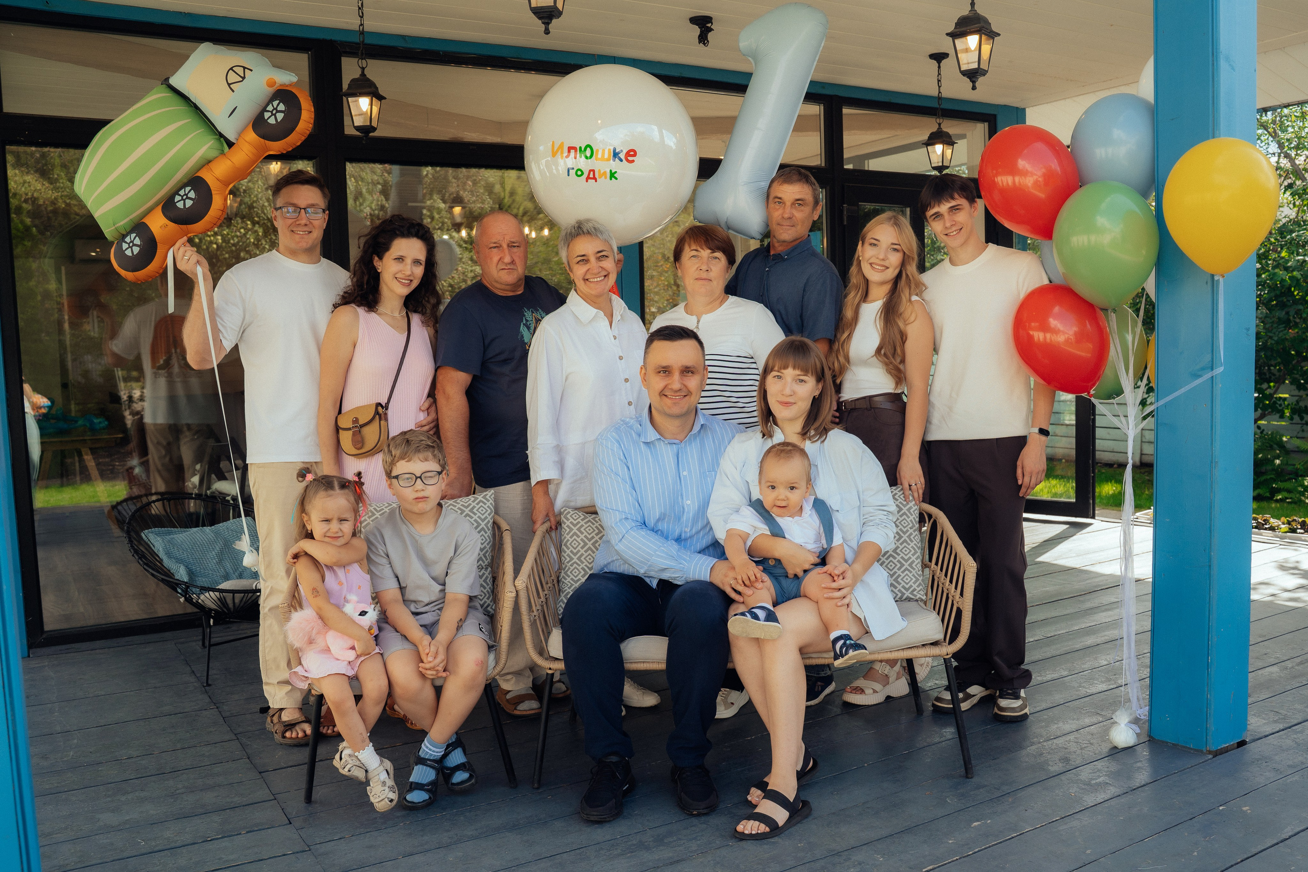 1 годик Илюше. Семейный фотограф • Домашние съемки в Нижнем Новгороде