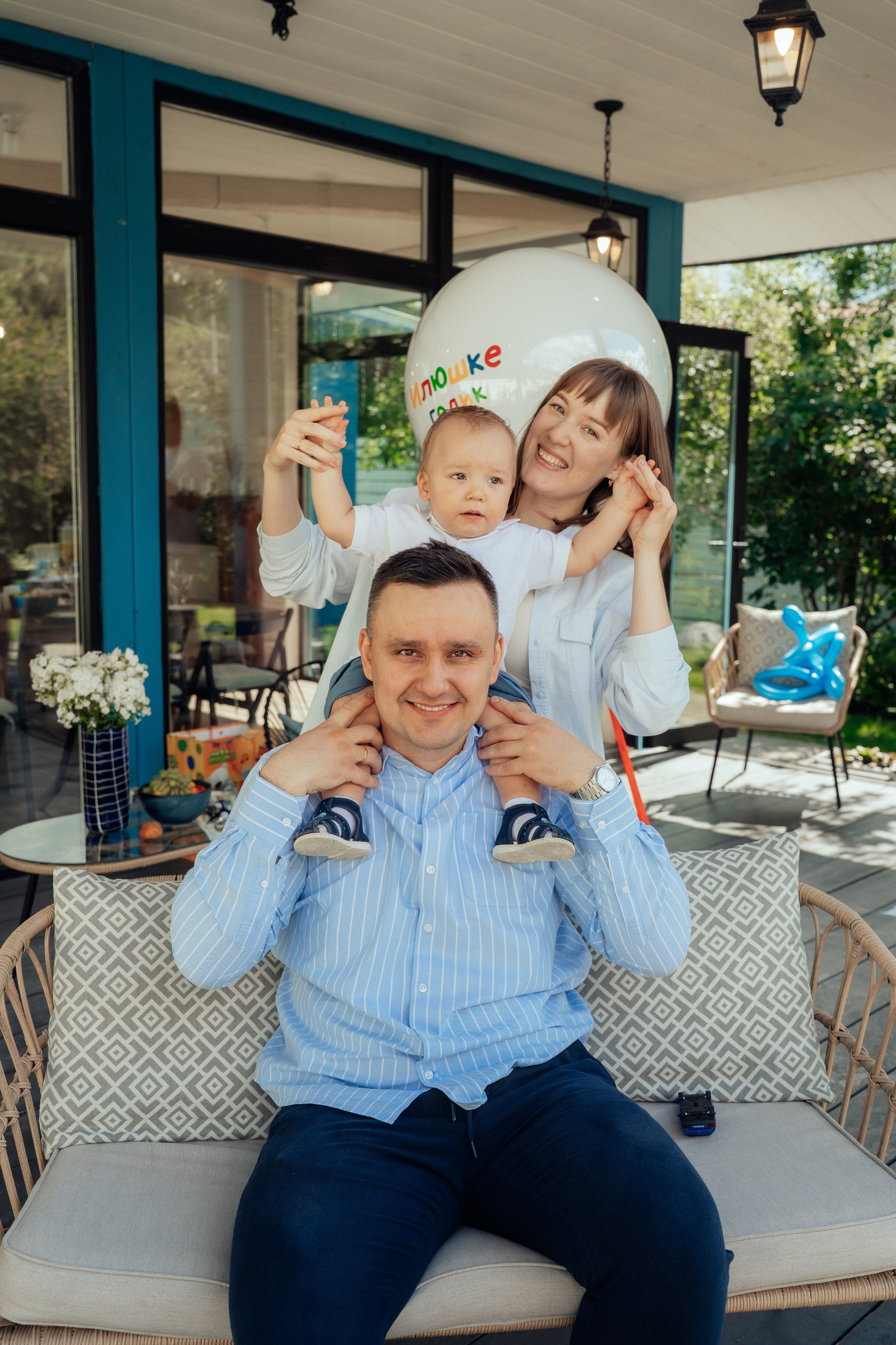 1 годик Илюше. Семейный фотограф • Домашние съемки в Нижнем Новгороде