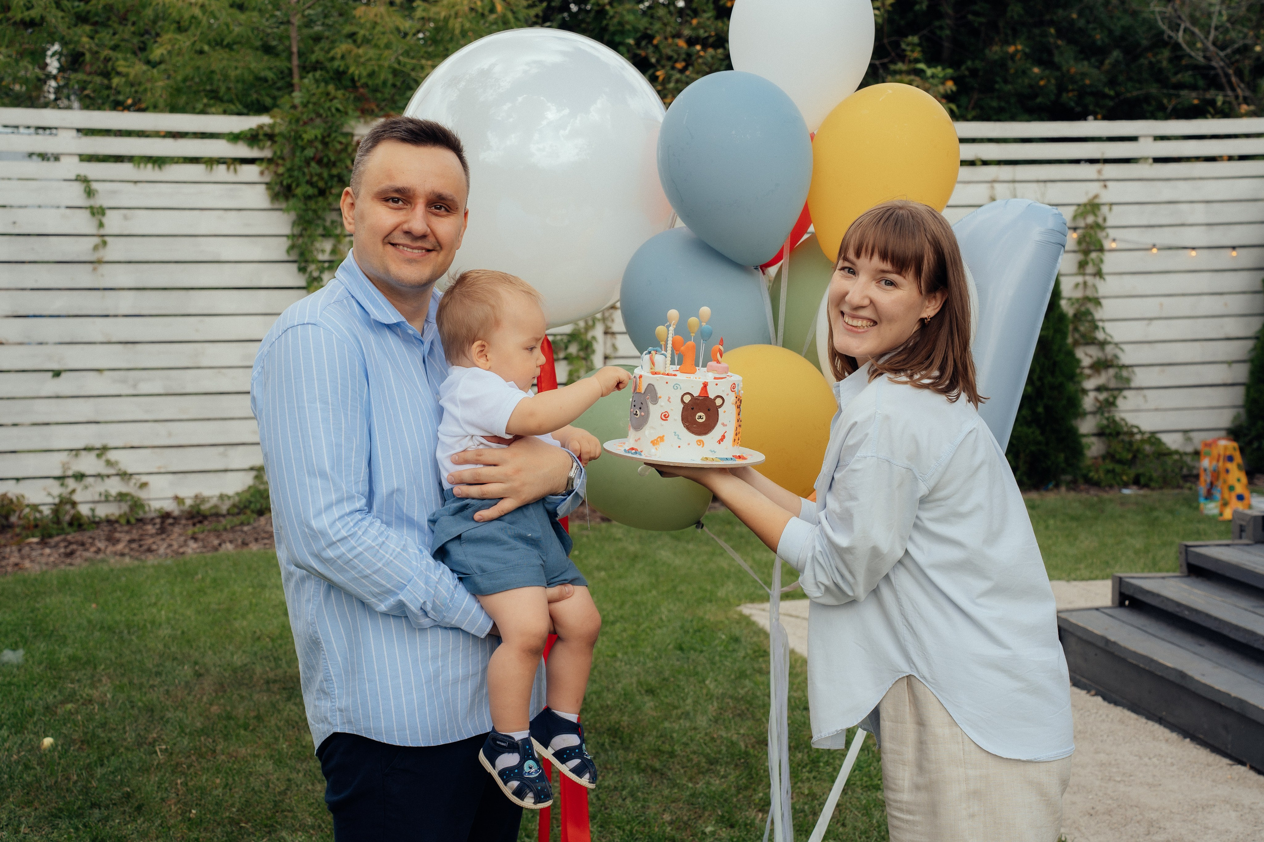 1 годик Илюше. Семейный фотограф • Домашние съемки в Нижнем Новгороде