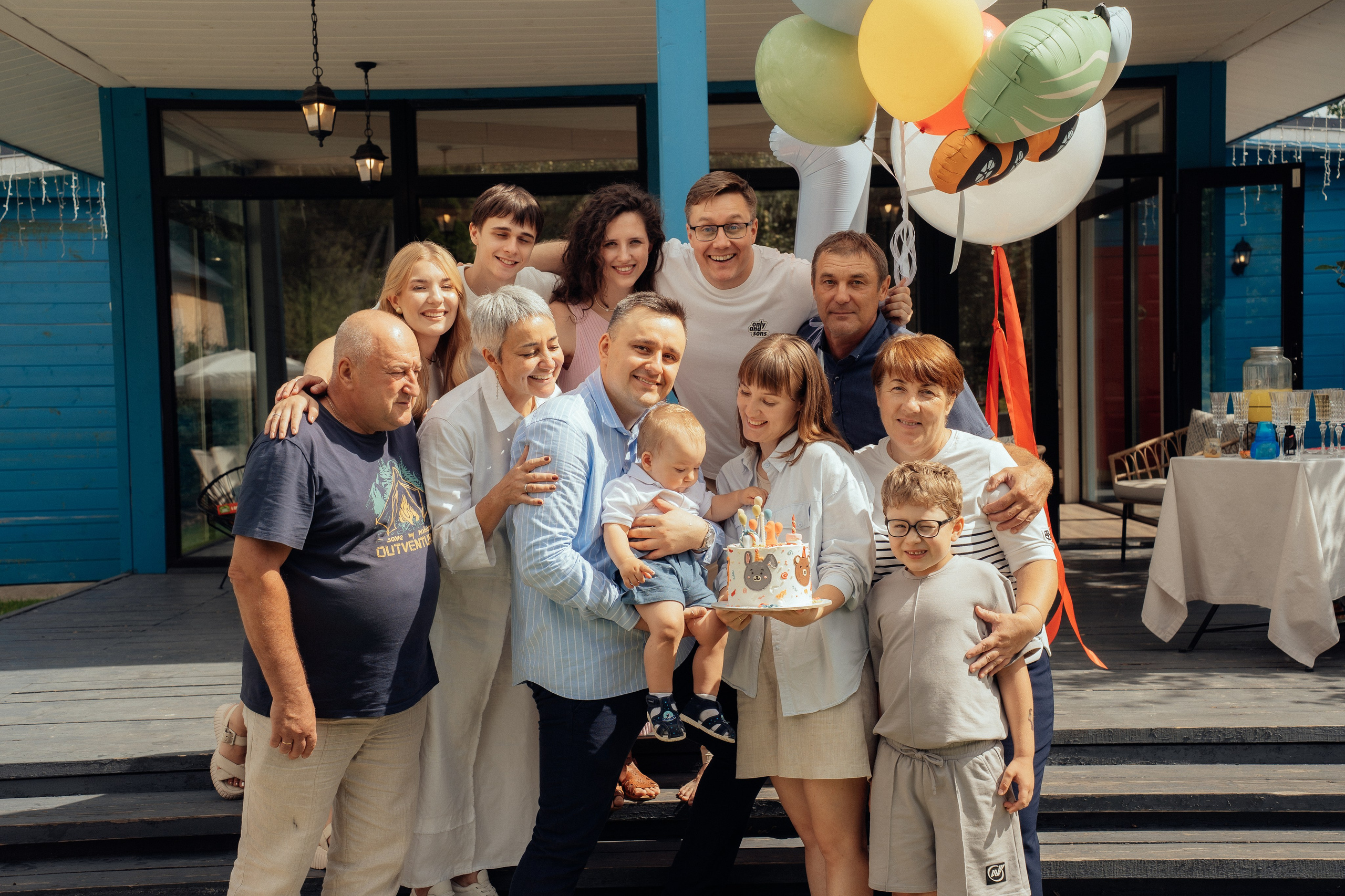 1 годик Илюше. Семейный фотограф • Домашние съемки в Нижнем Новгороде