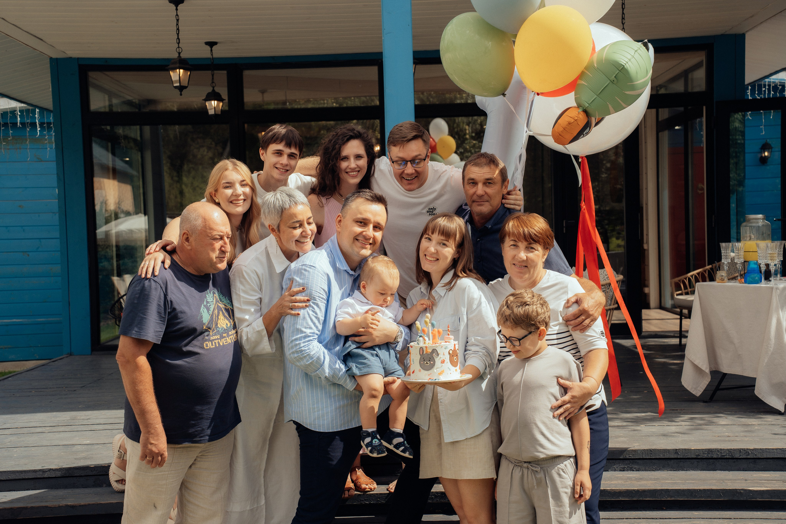 1 годик Илюше. Семейный фотограф • Домашние съемки в Нижнем Новгороде