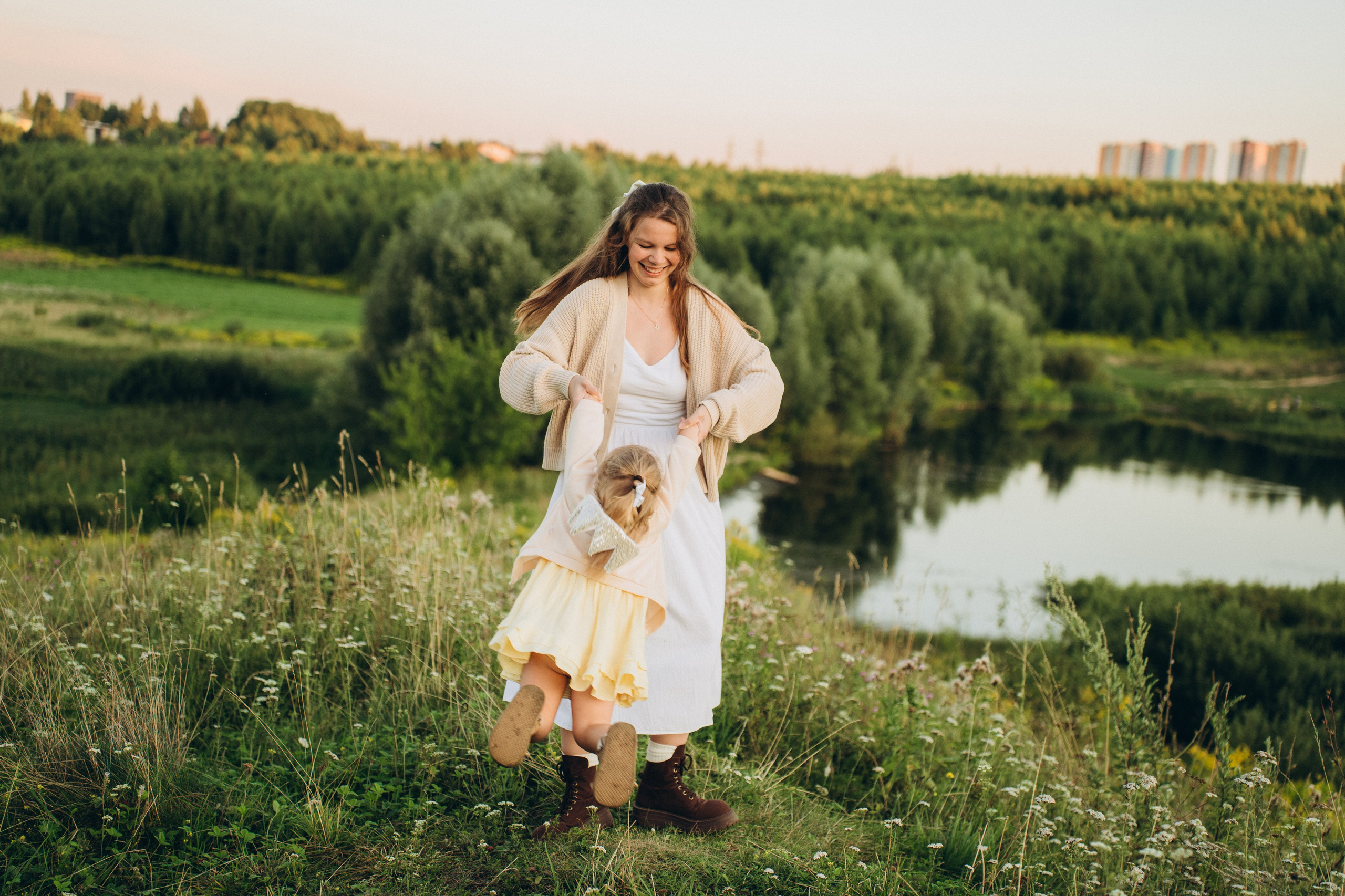 Даша и Василиса. Семейный фотограф • Домашние съемки в Нижнем Новгороде