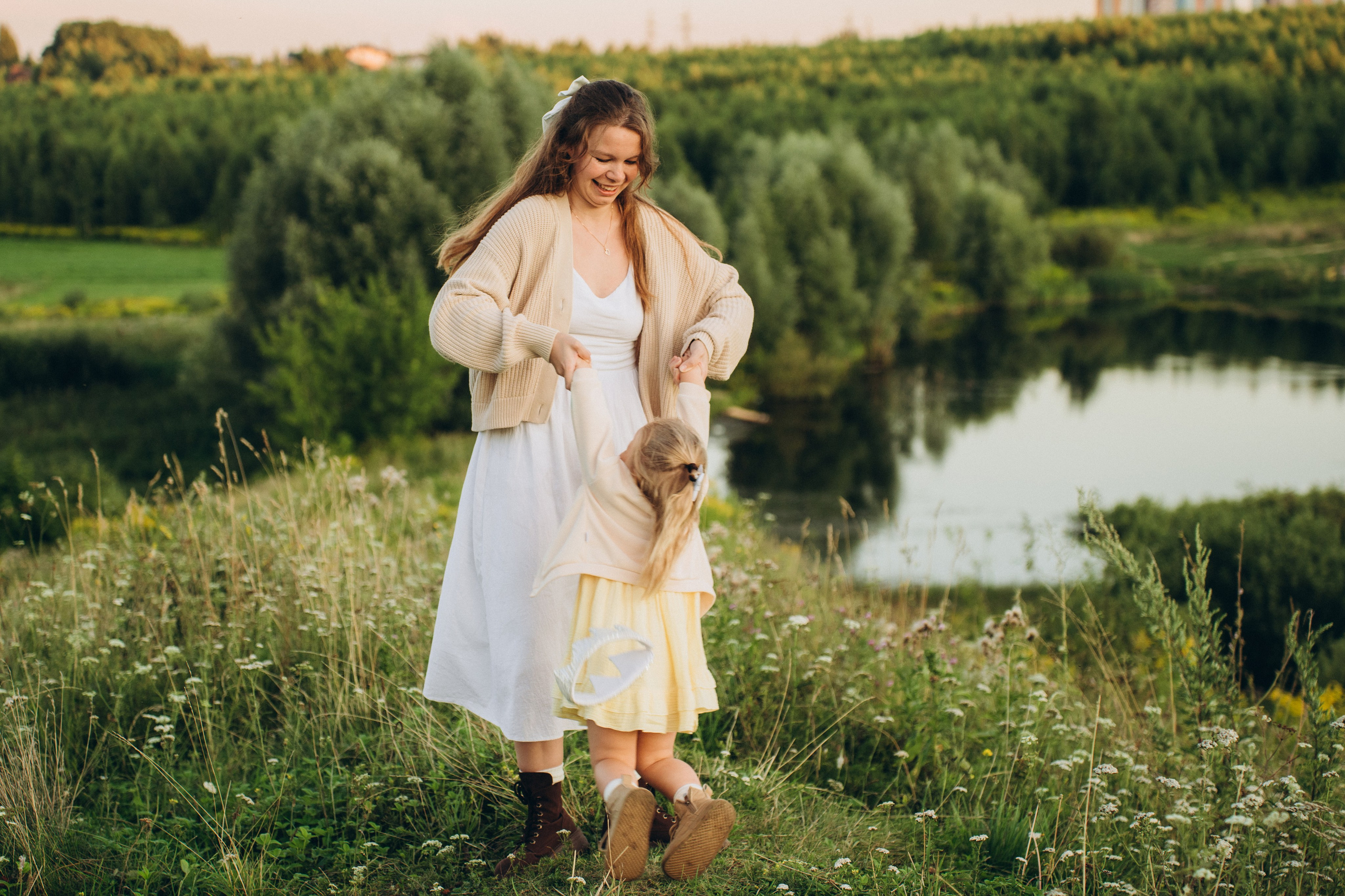 Даша и Василиса. Семейный фотограф • Домашние съемки в Нижнем Новгороде