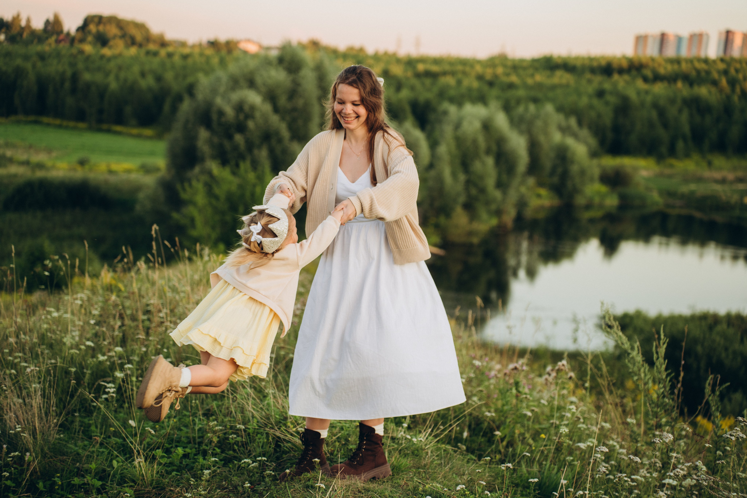 Даша и Василиса. Семейный фотограф • Домашние съемки в Нижнем Новгороде