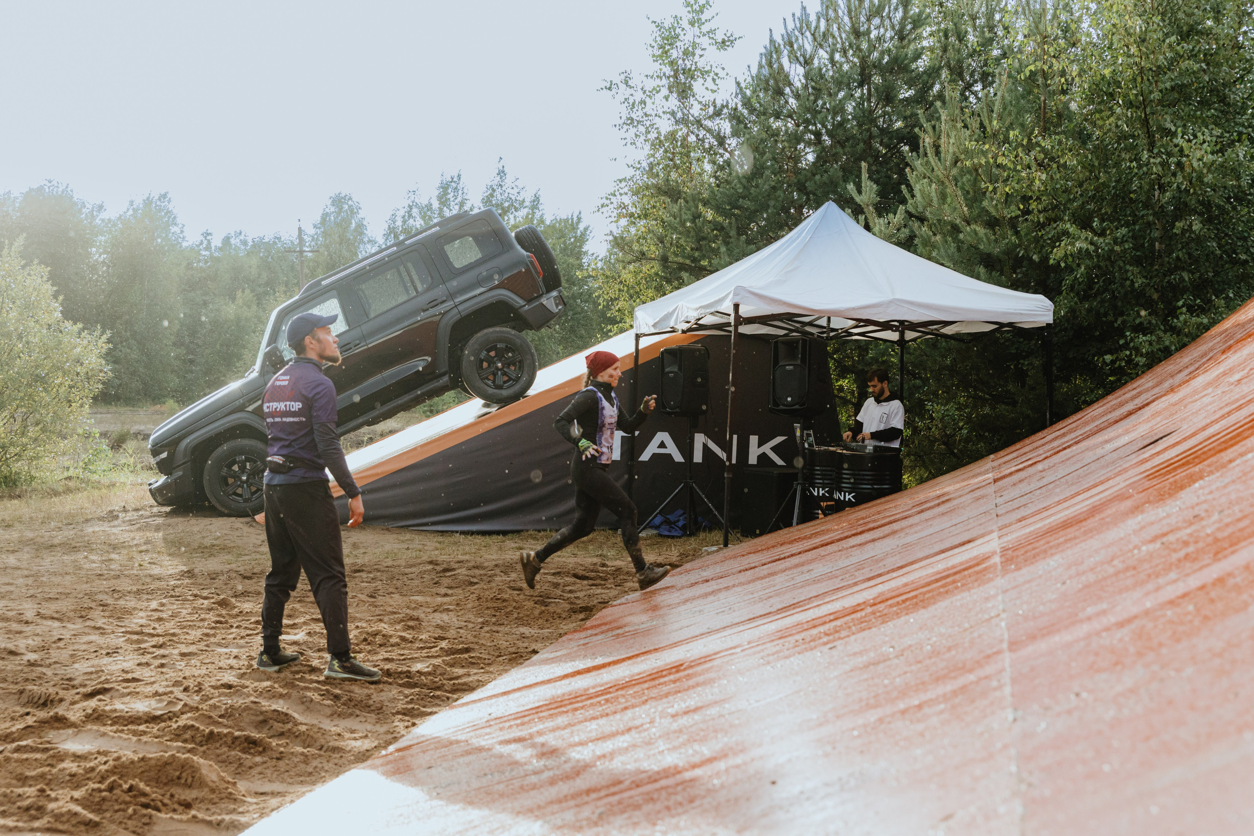 TANK на «Гонке Героев». Фотограф в Москве и Санкт-Петербурге Дарина