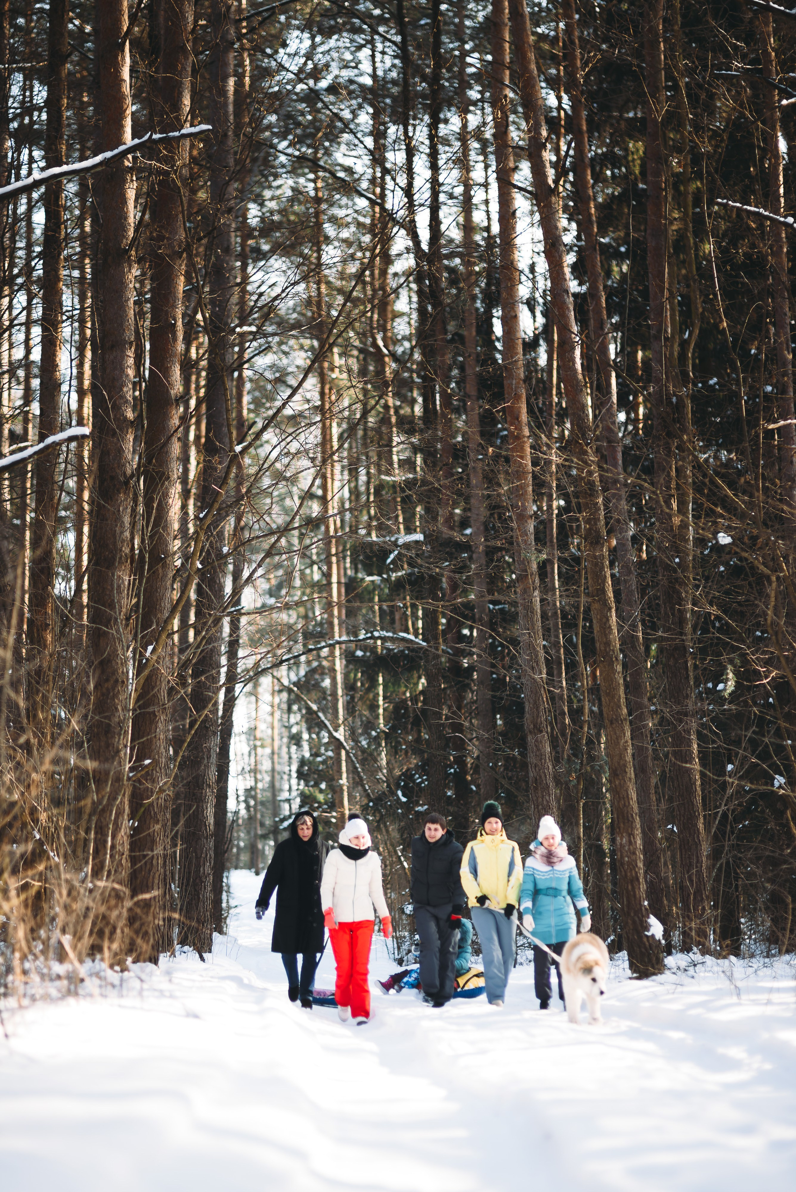 Зимняя фотосессия на улице. Свадебный и семейный фотограф в Минске Филиппович Александр