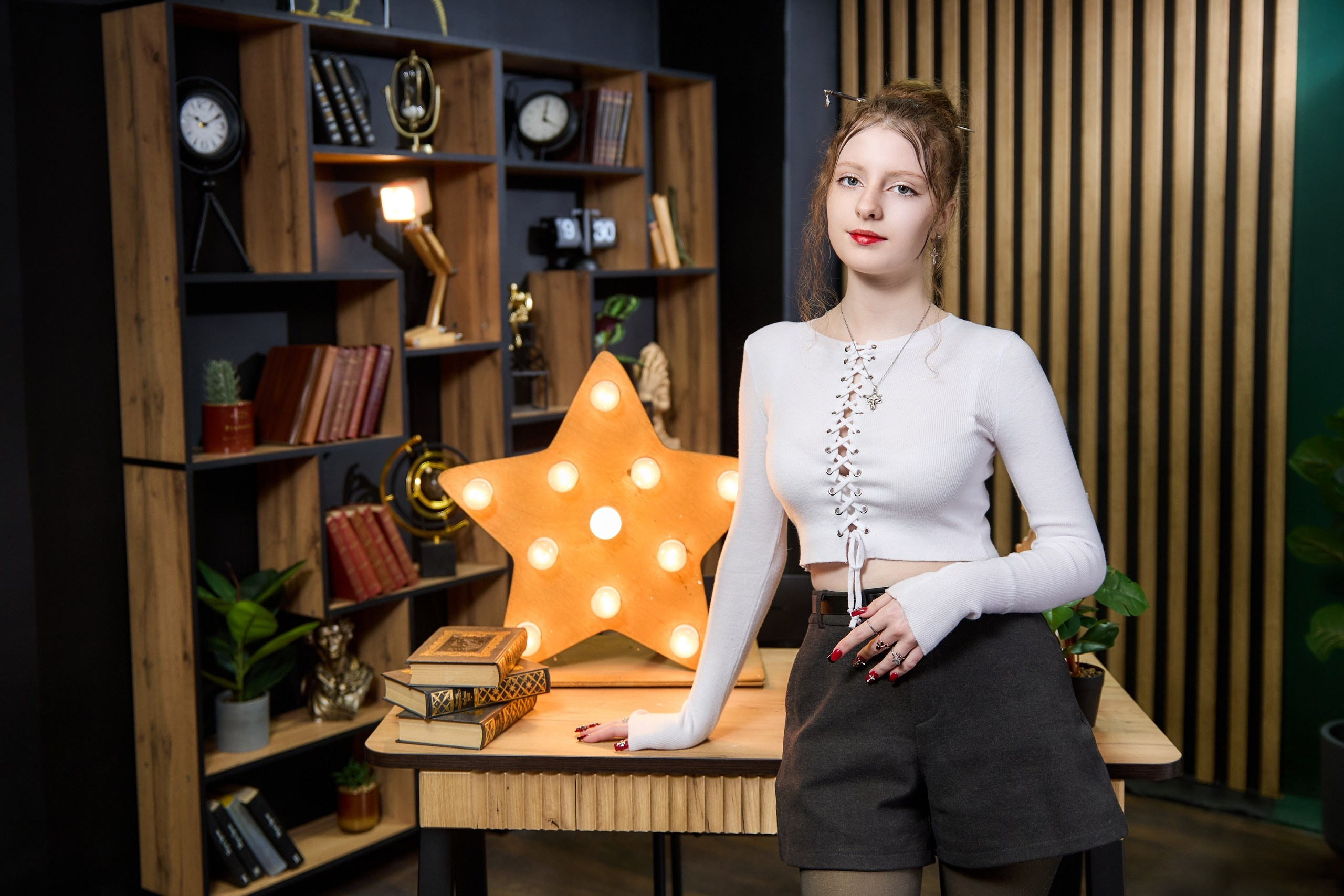 Зал «Кабинет». Выпускные альбомы в Донецке и ДНР. Фотограф Донецк и ДНР