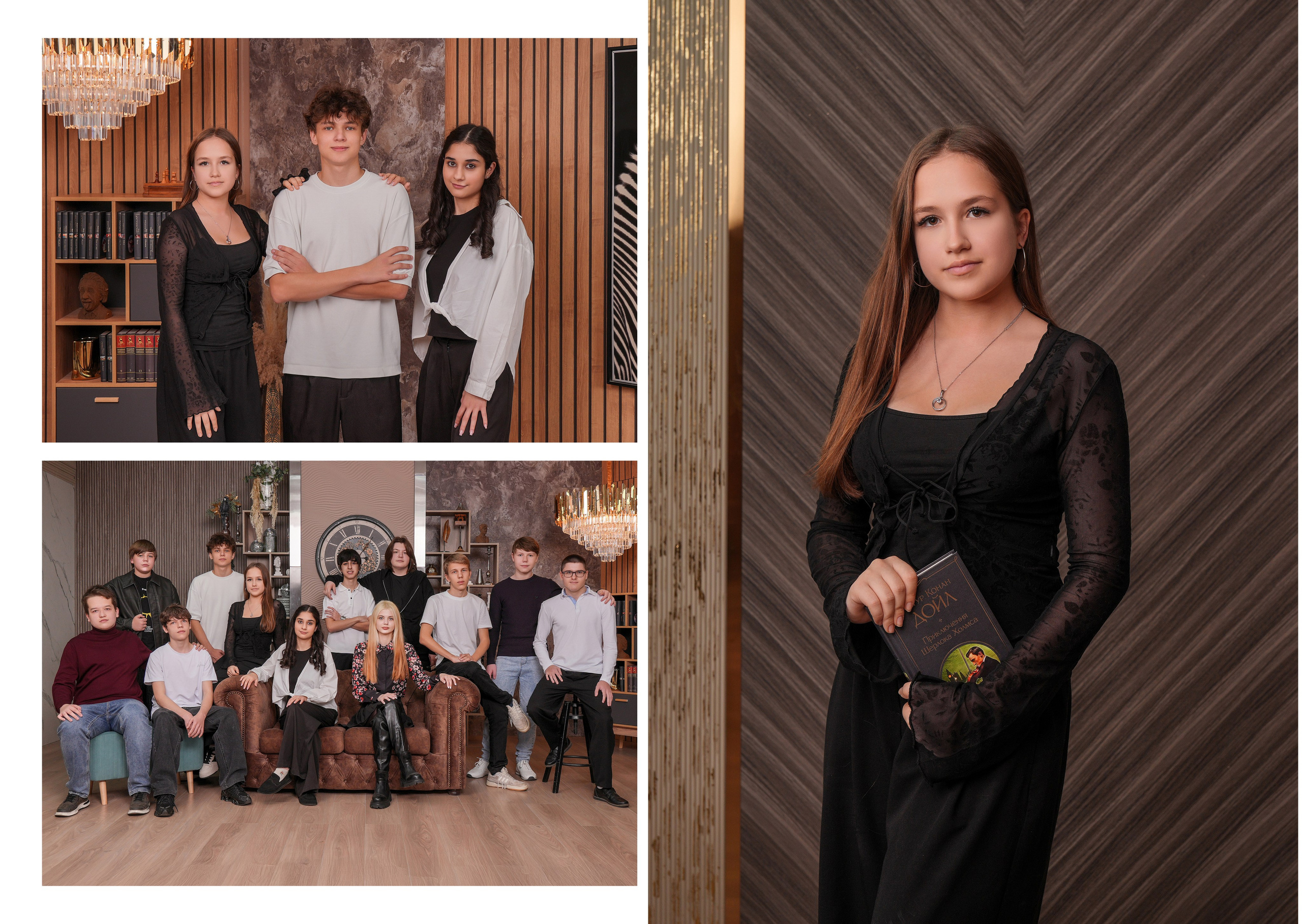 ШКОЛА 19 9 В. Красивый выпускной альбом в Краснодаре