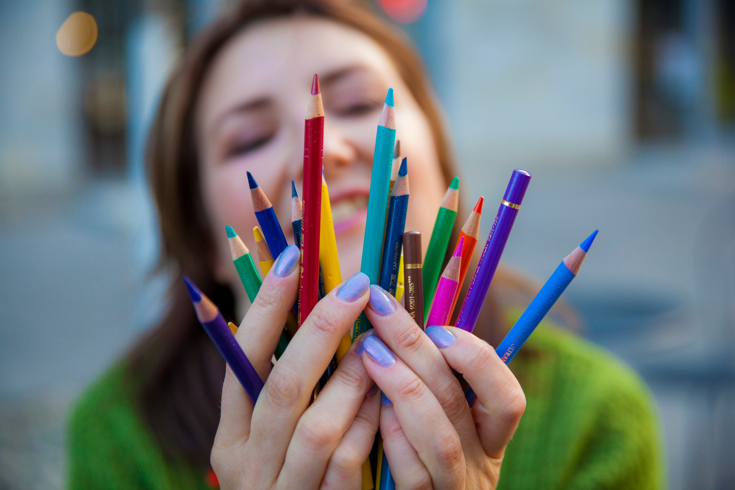 Катя, художник-иллюстратор. Фотограф Александра Степанова