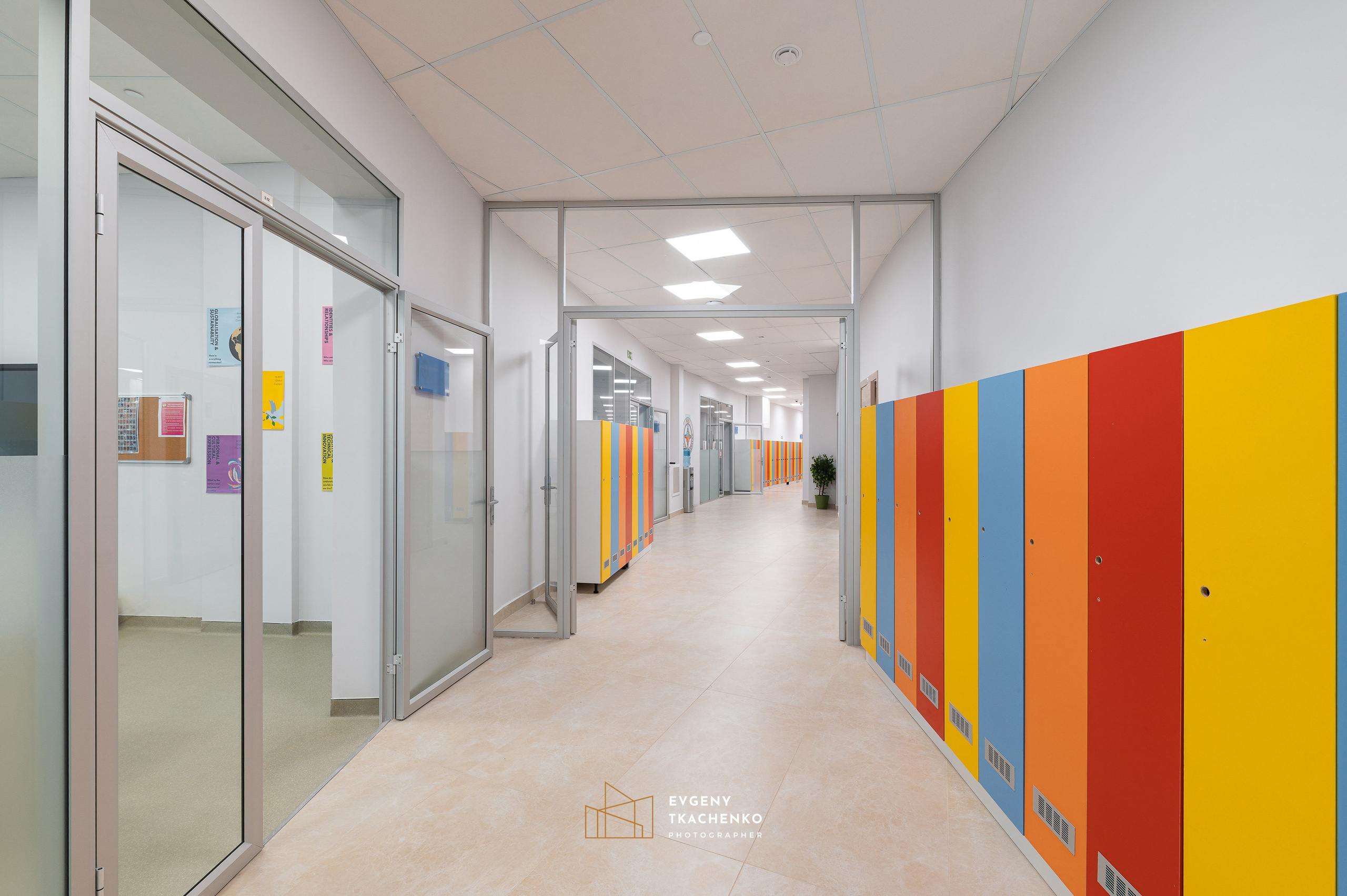 Kazakhstan International School, г. Астана. Архитектурный и интерьерный фотограф в Казахстане