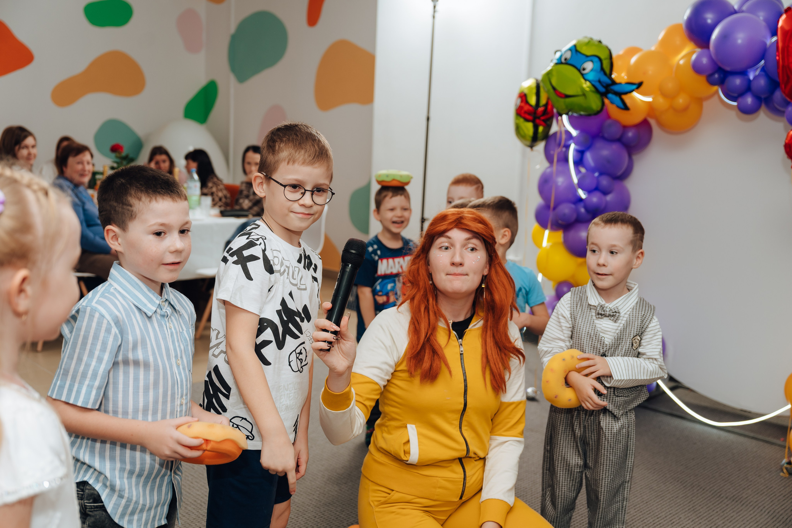 Праздник Матвея Мультифокс. Детский и семейный фотограф Катерина Мишина