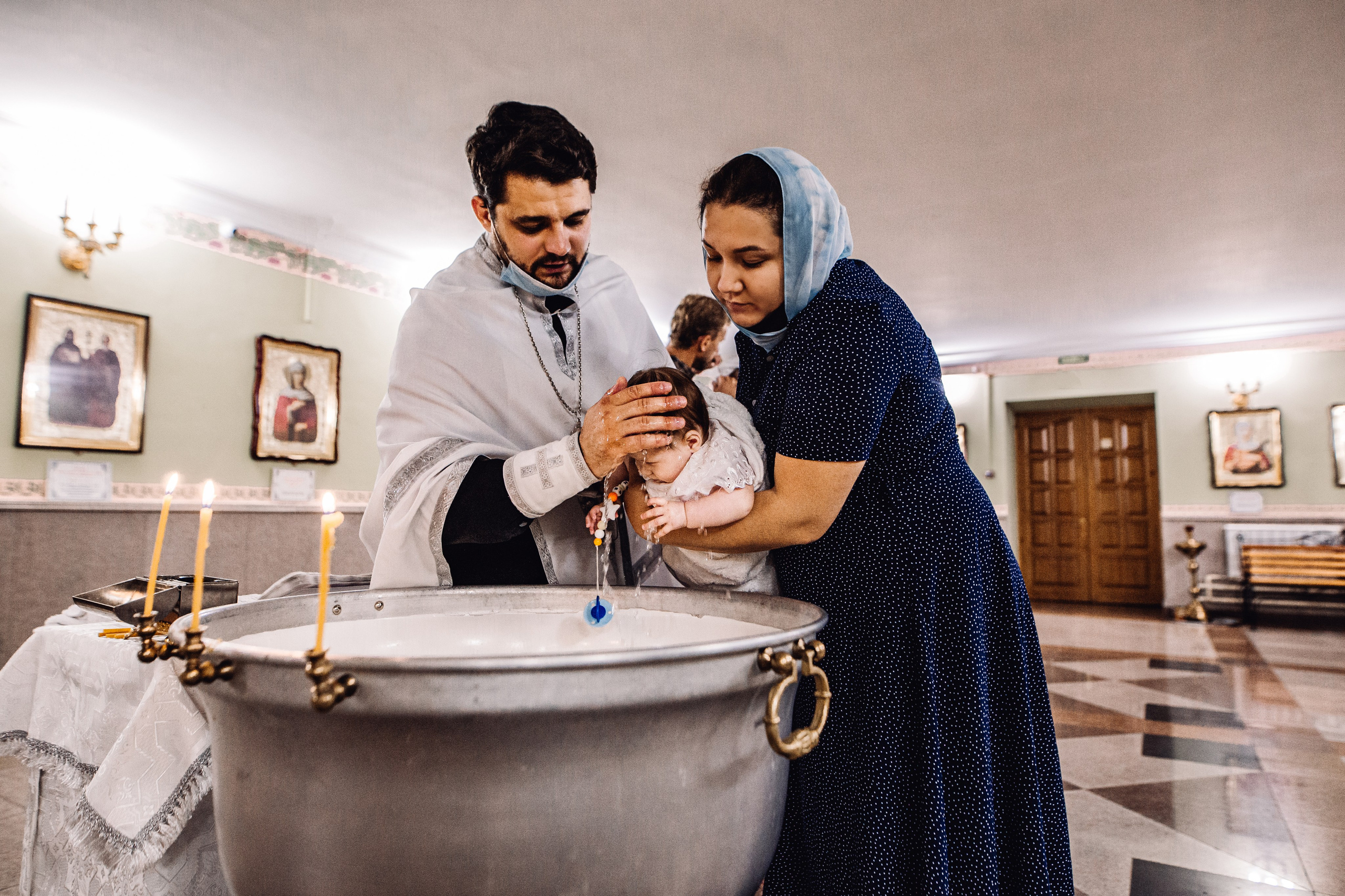 Крещение. Марина Соколова. Контентный и семейный фотограф г. Красноярск