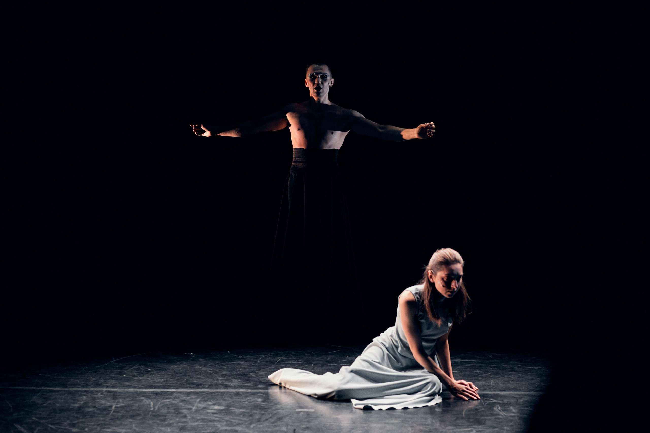 Спектакль «Демон». Художник по свету Максим Сергачев