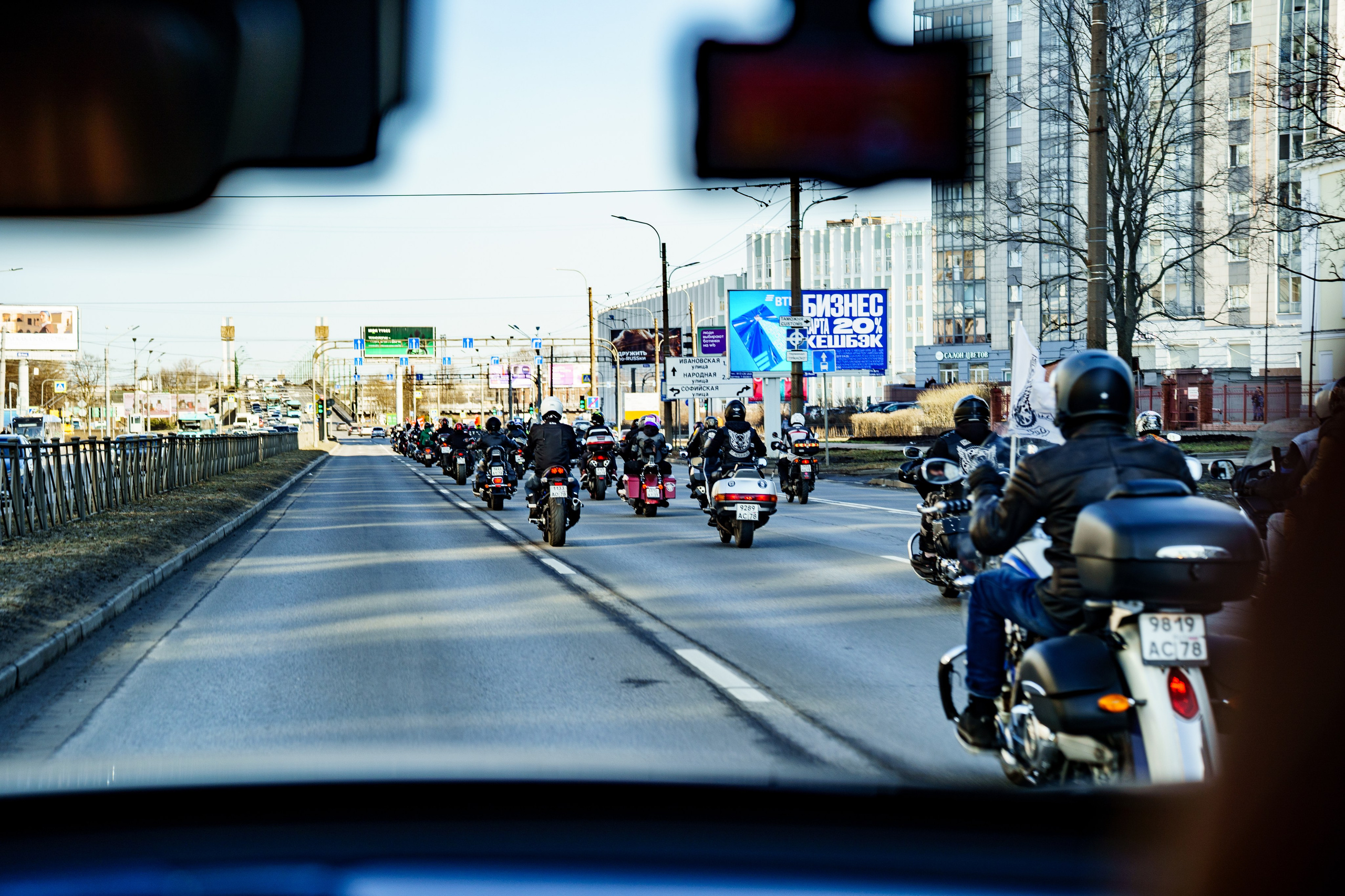 Прохват мотоклуба Norman Riders ч.1. Концертный и репортажный фотограф в Санкт-Петербурге Слава Пахомов