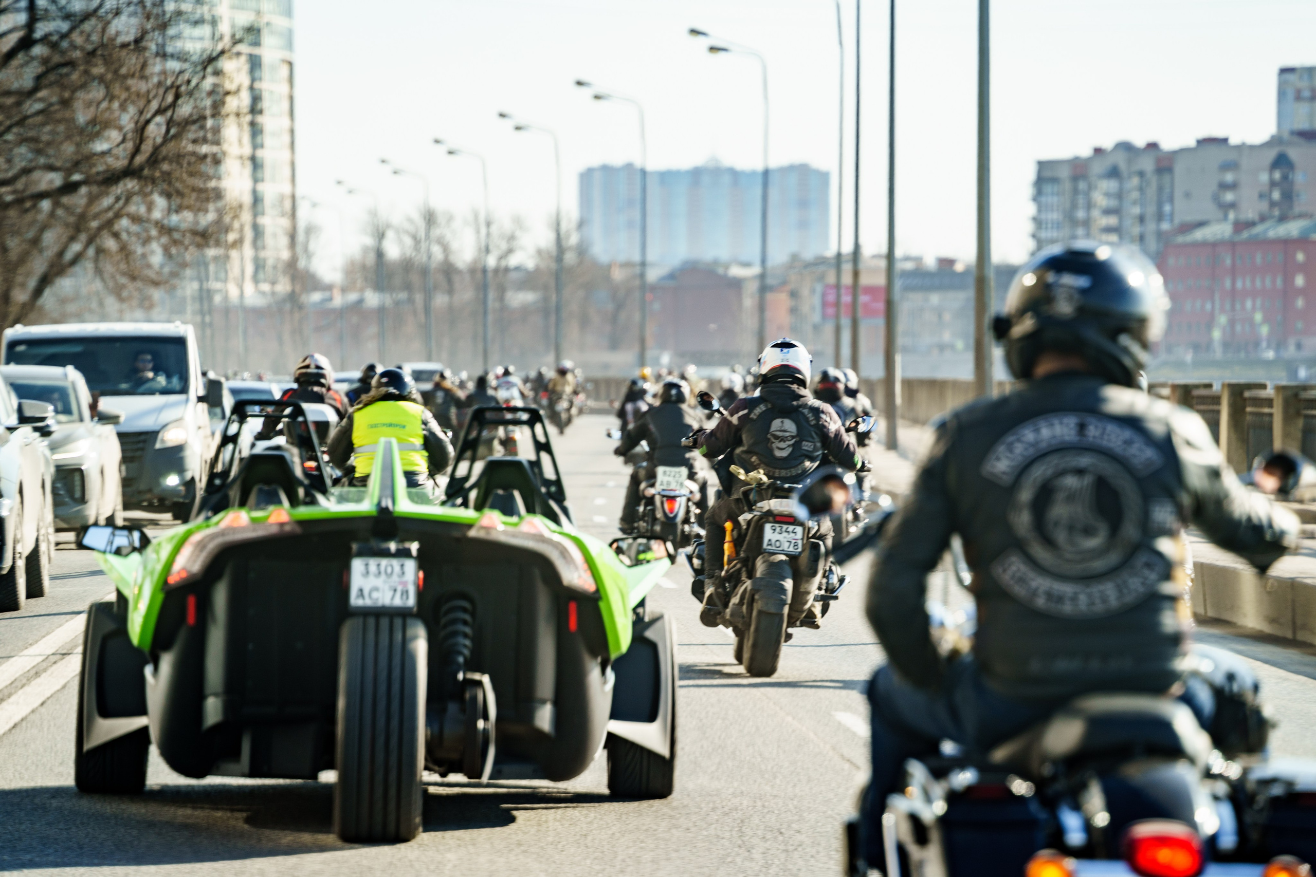 Прохват мотоклуба Norman Riders ч.1. Концертный и репортажный фотограф в Санкт-Петербурге Слава Пахомов