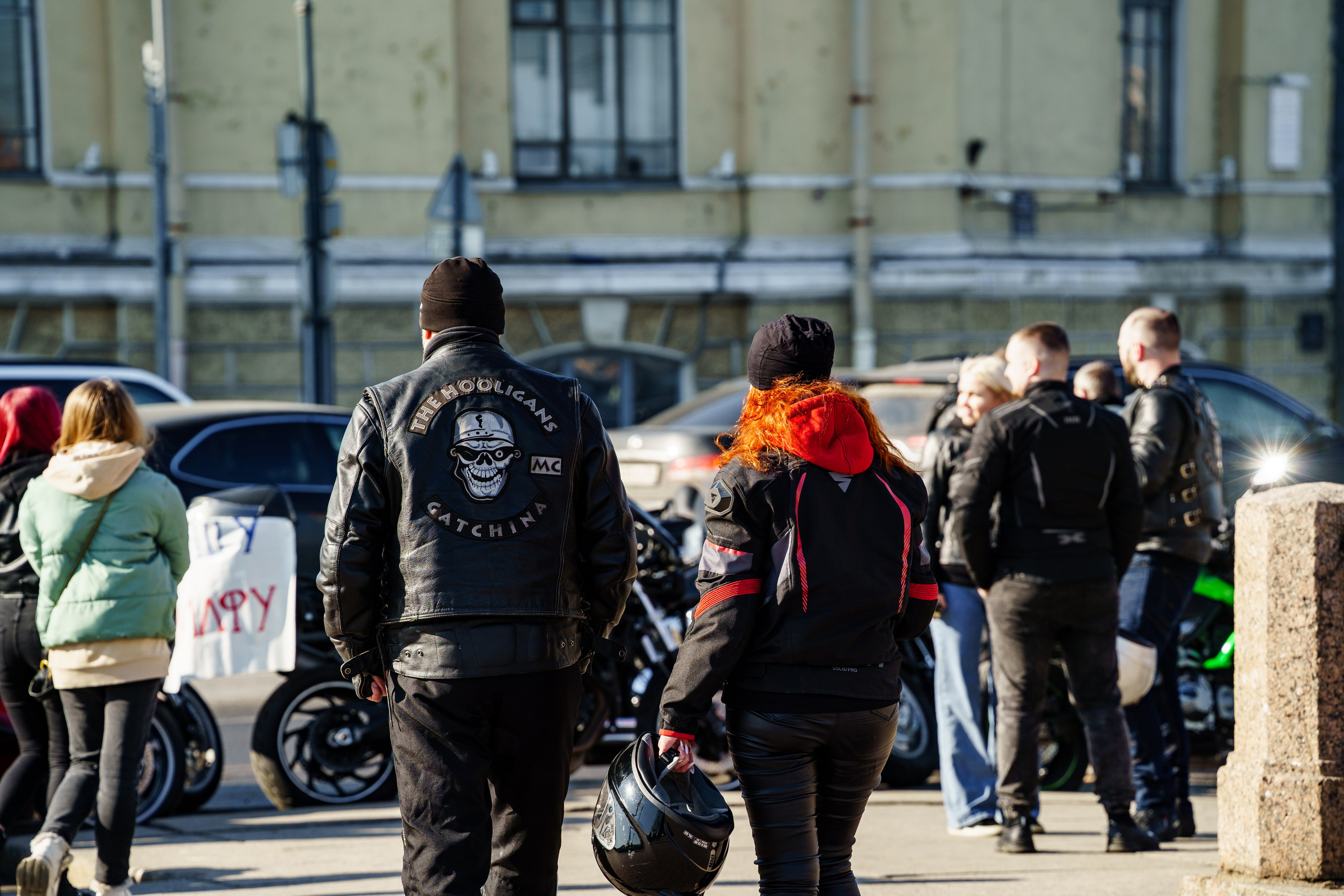 Прохват мотоклуба Norman Riders ч.1. Концертный и репортажный фотограф в Санкт-Петербурге Слава Пахомов