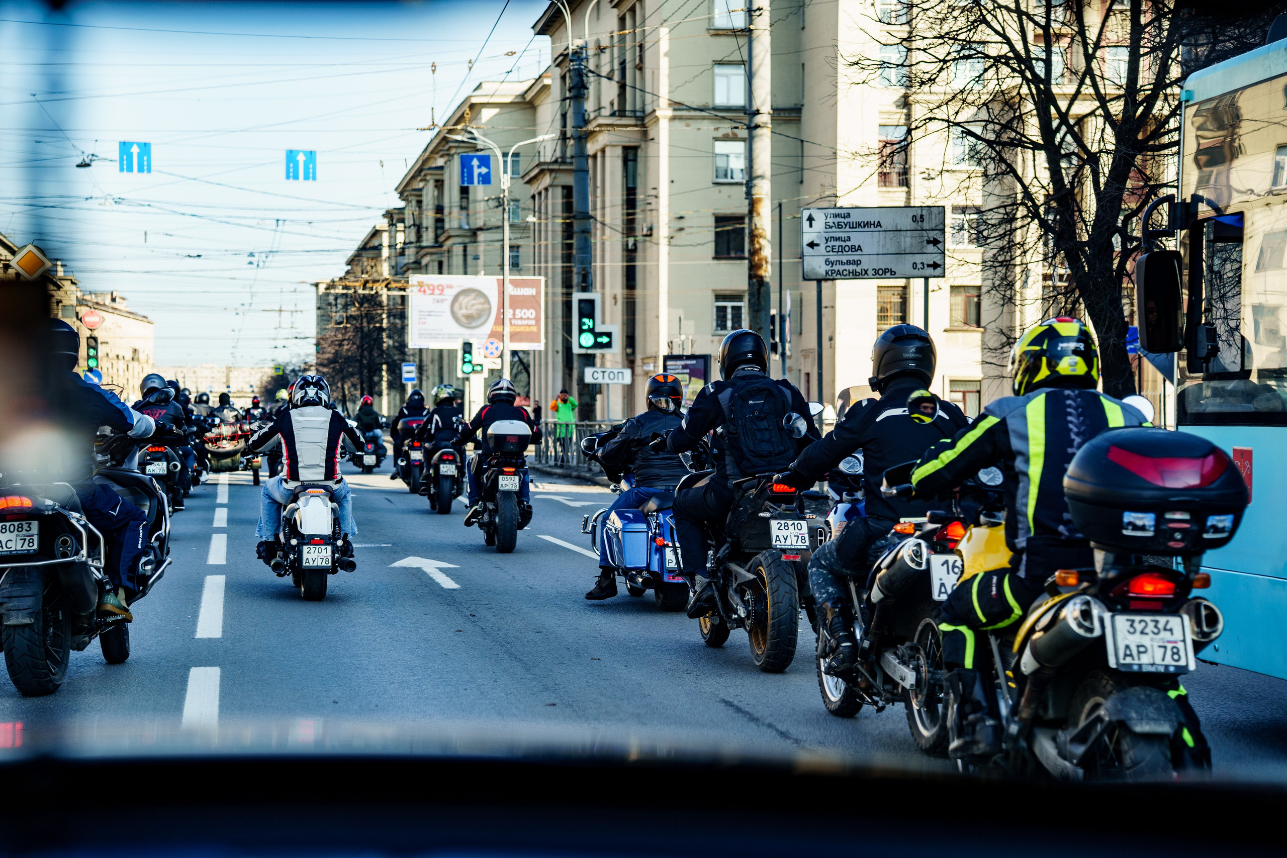 Прохват мотоклуба Norman Riders ч.1. Концертный и репортажный фотограф в Санкт-Петербурге Слава Пахомов