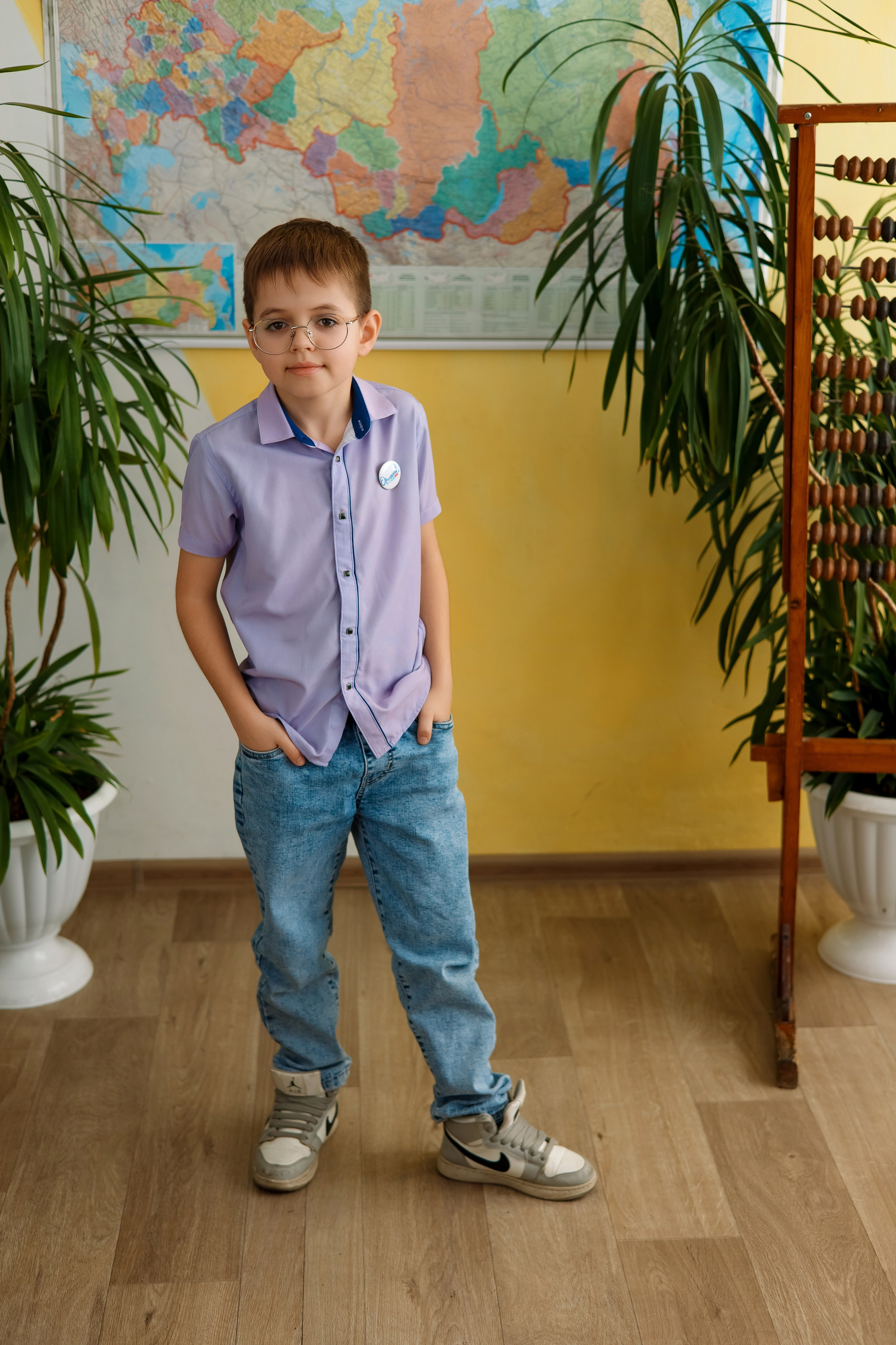 4 класс с. Барабаш. Фотограф Любовь Корниенко, Примоский край