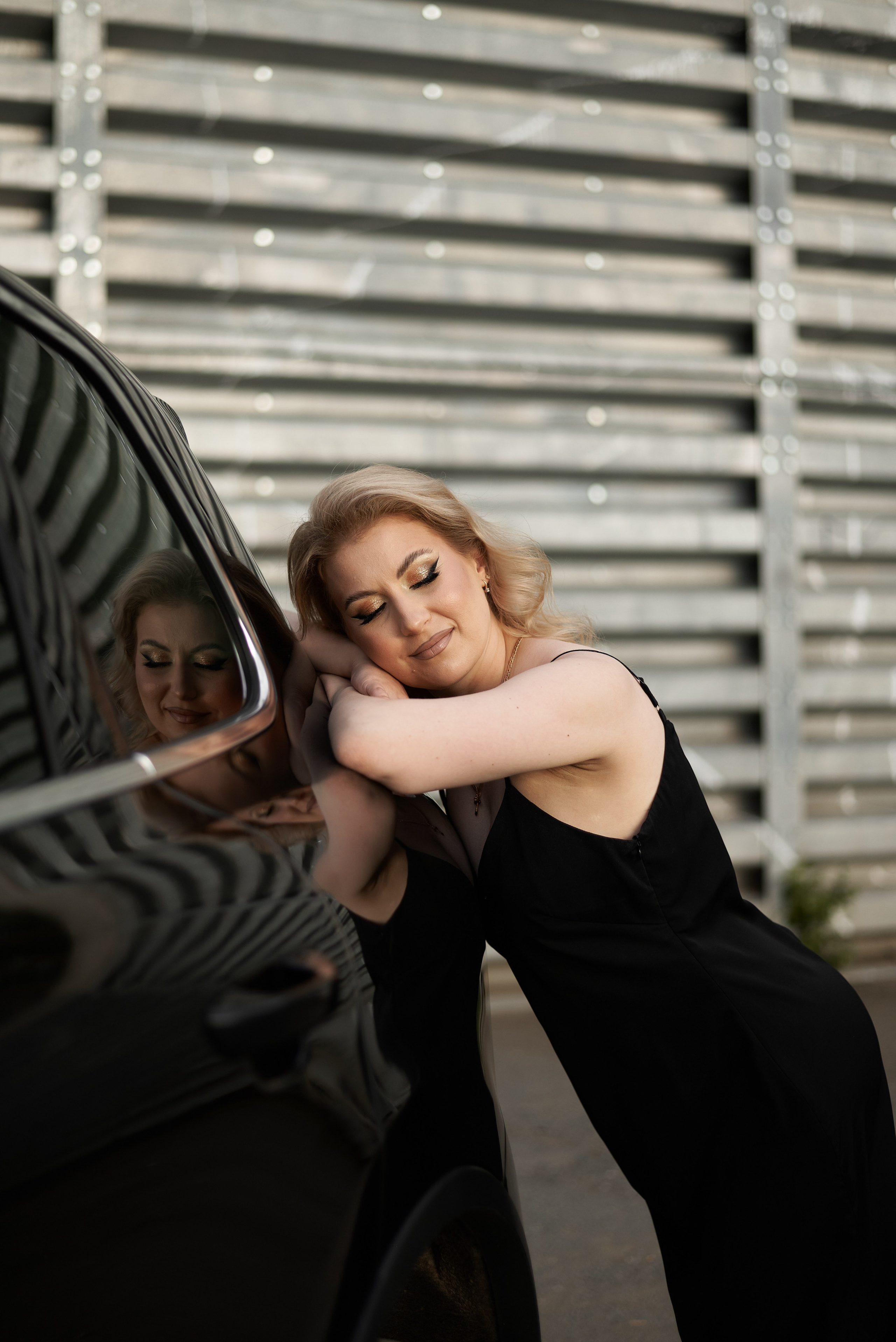 Наталья — Black dress & Black car. Photographer Bangkok — Pattaya | фотограф Бангкок — Паттайа