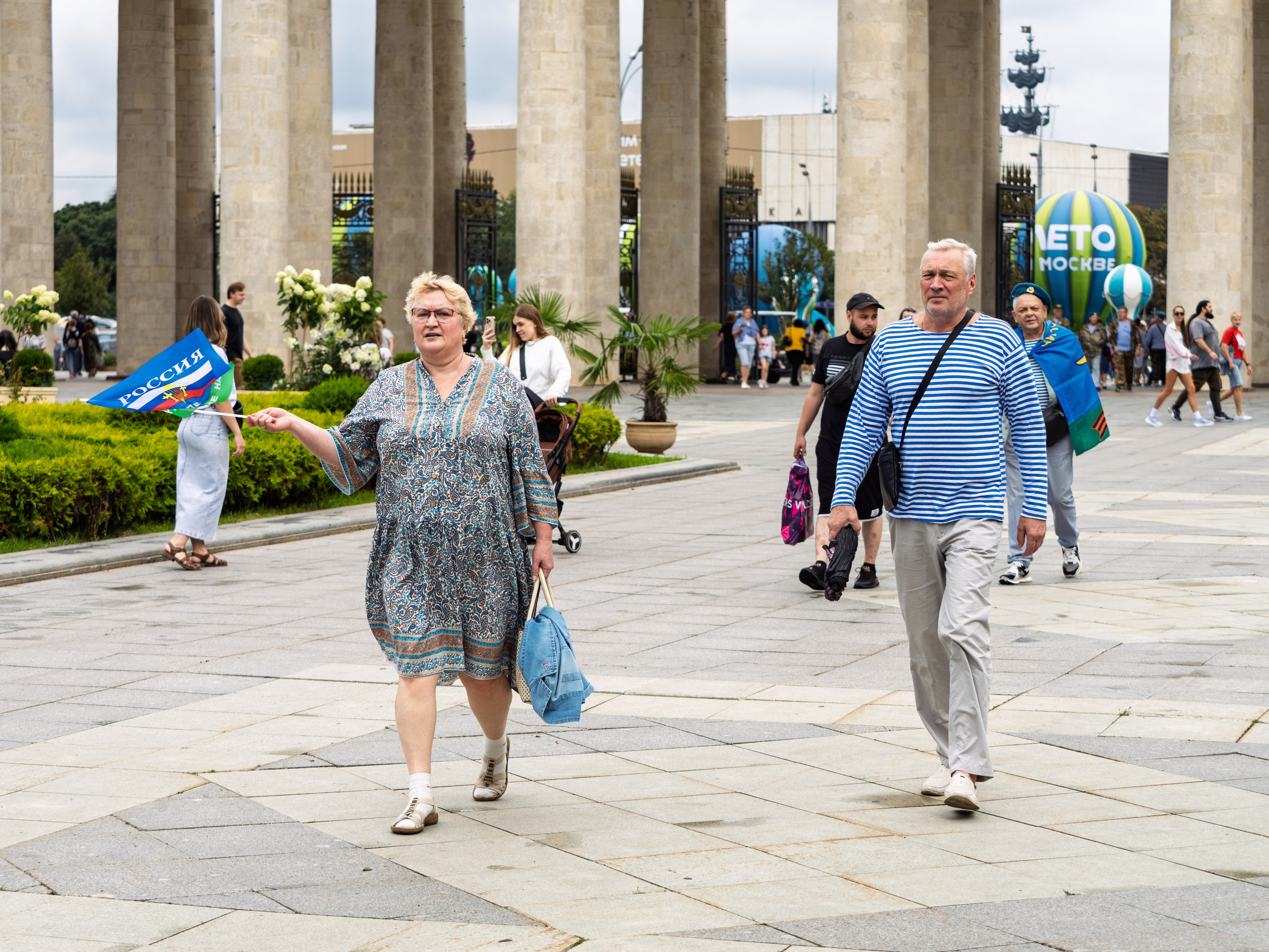 Празднование 95-летия ВДВ в парке горького 2 августа 2025 гола. Фотограф Никифоров-Гордеев Сергей. Москва и МО