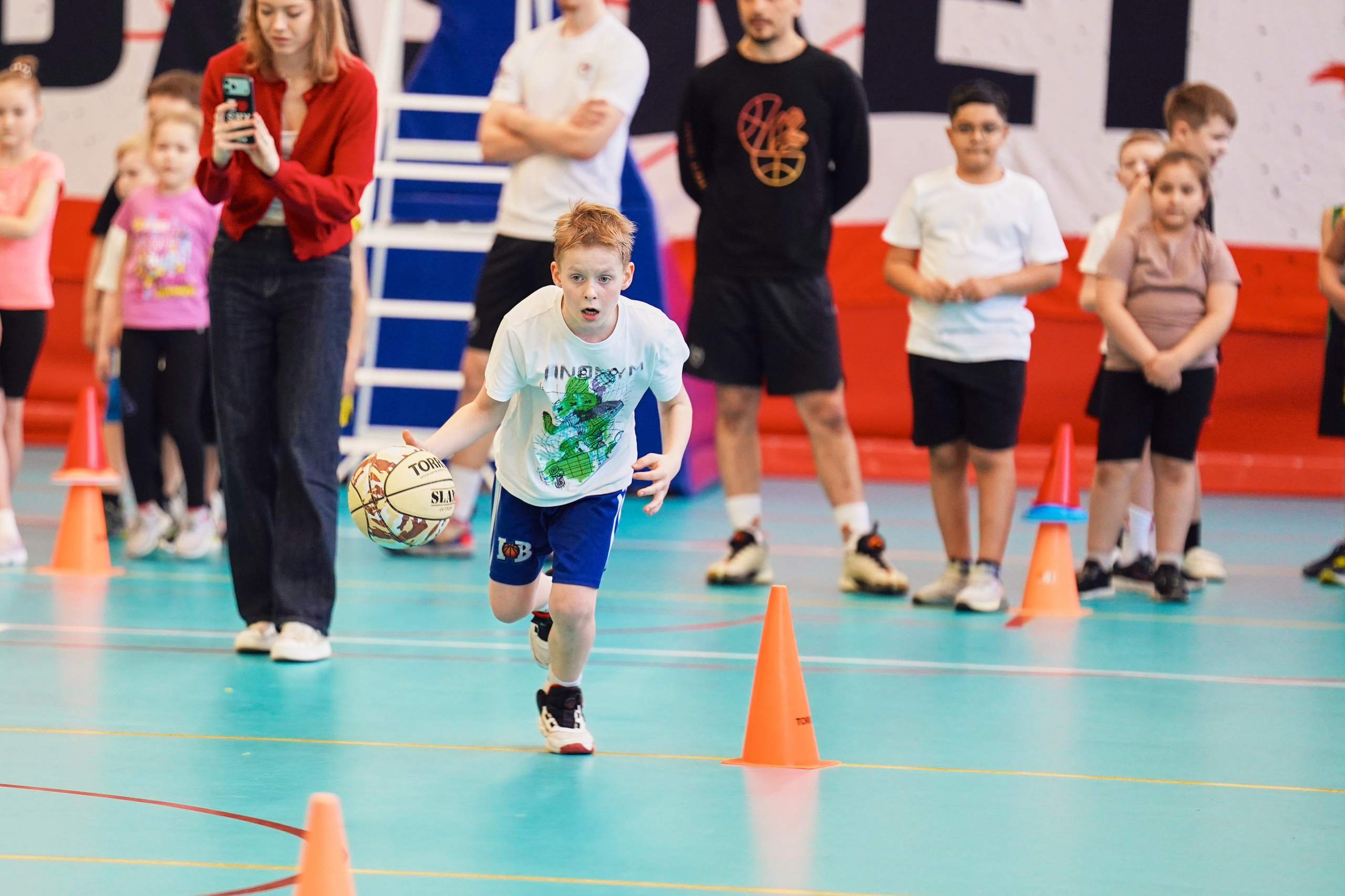 Репортаж с баскетбола (дети). Портретный и репортажный фотограф Вадим Эпов